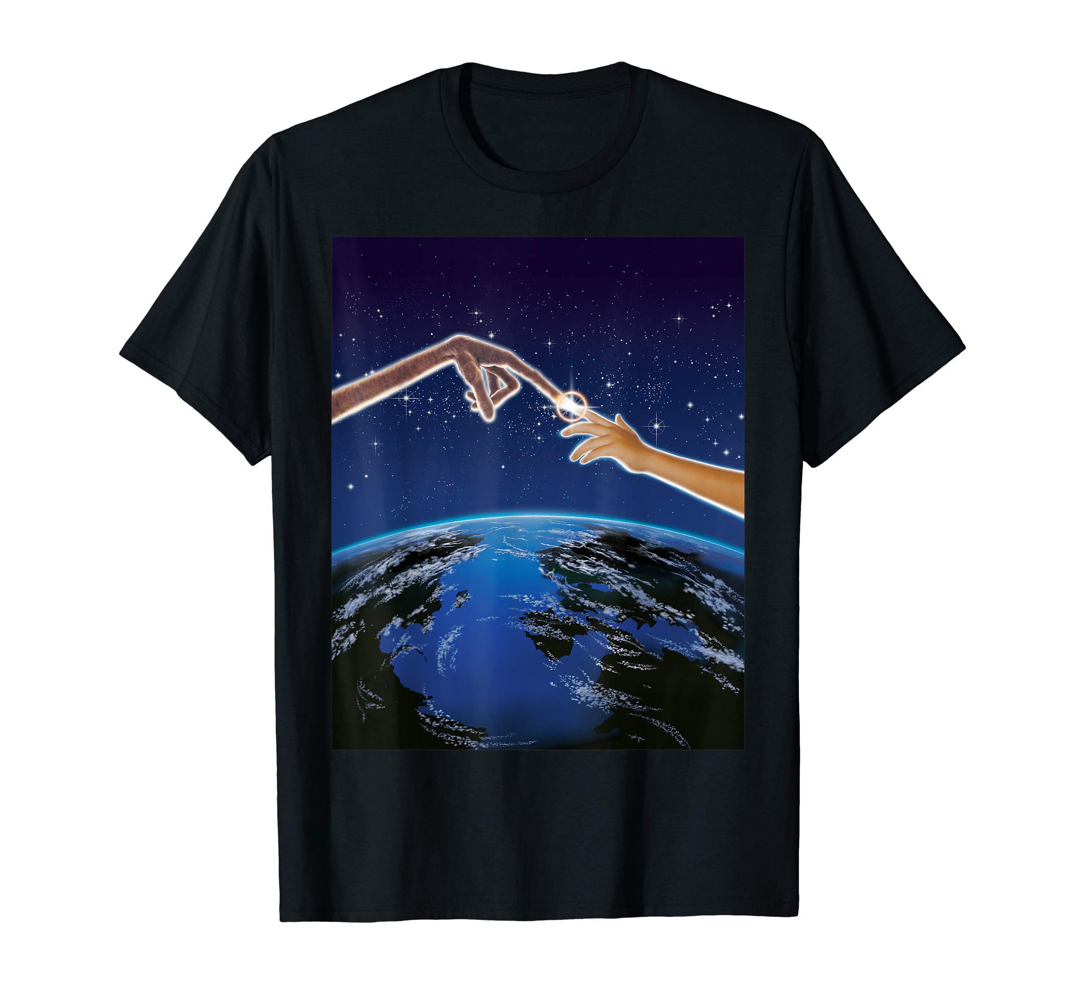 E.T. Light Up Finger Touch Space View Graphic T-Shirt T-Shirt