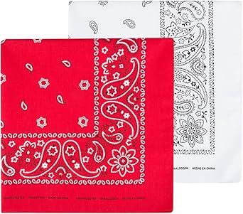 【専用】Levi's バンダナ 赤 紺 2枚セット Amazon | Levi's メンズ 100%コットン 多目的バンダナ ギフト