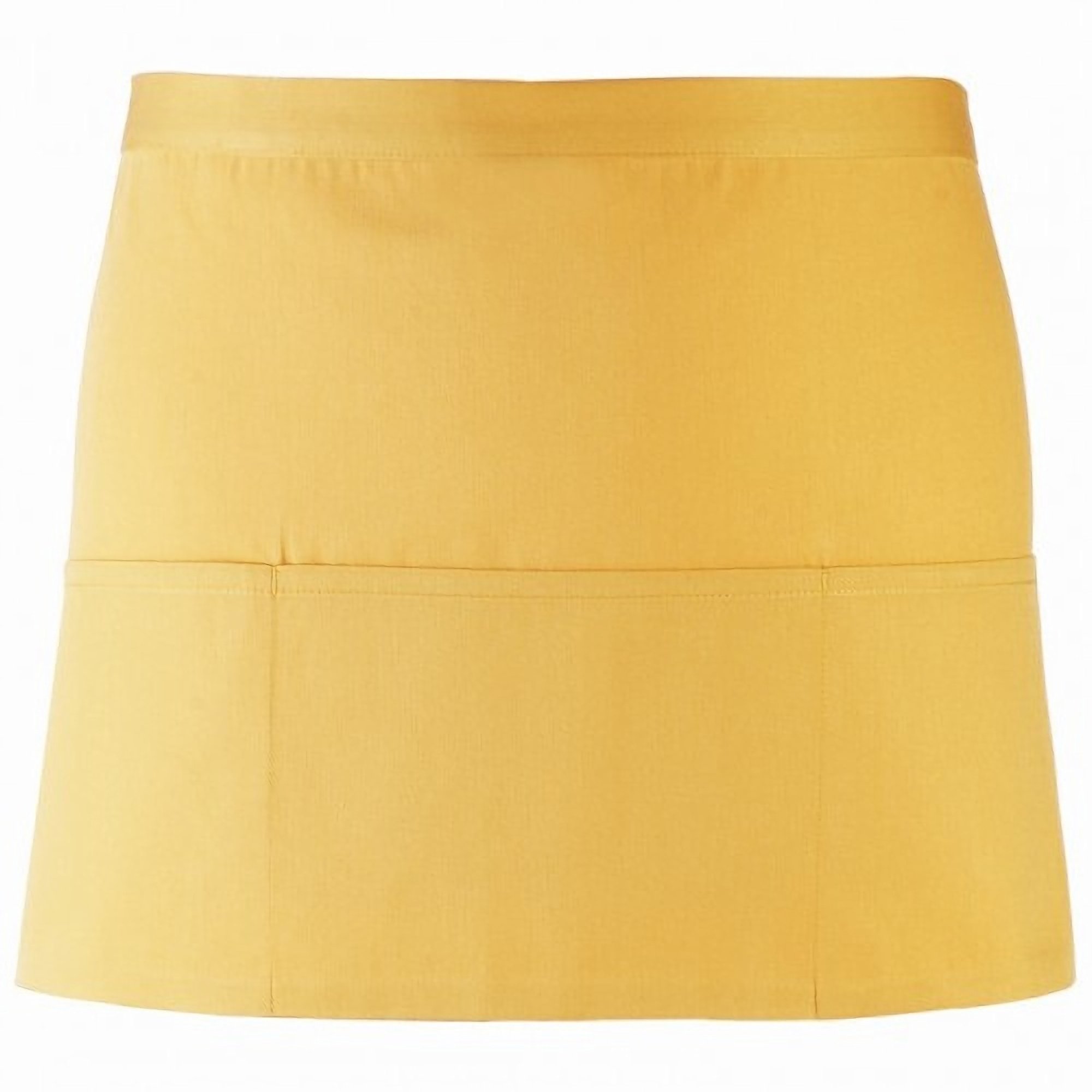 Premier Ladies/Womens Colours 3 Pocket Apron/Workwear (One Size) (Sunflower)