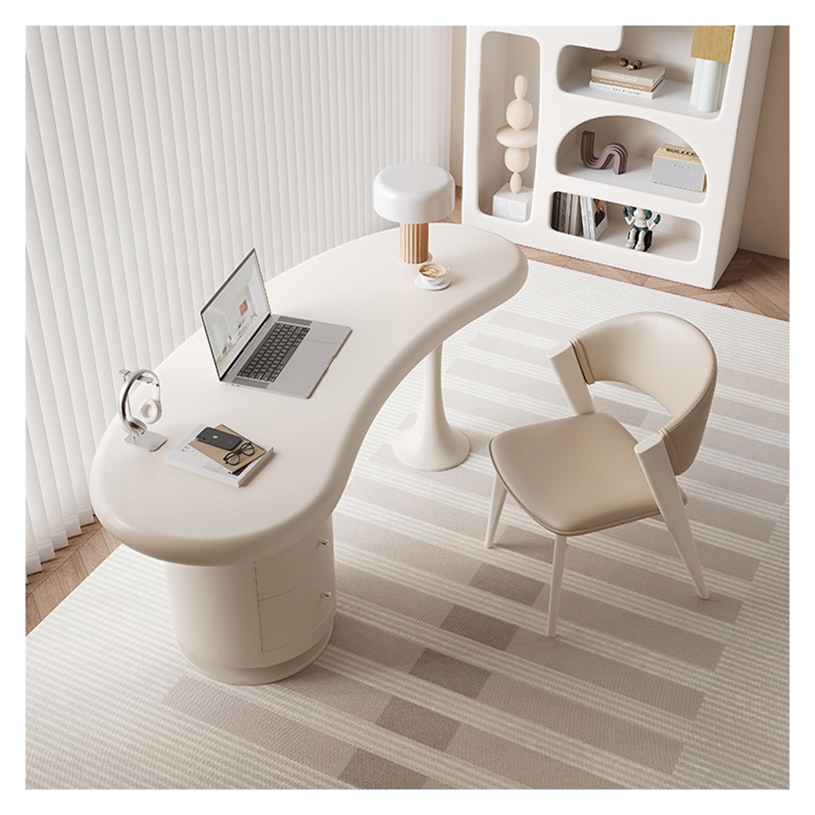 Scrivania in Legno Piccola for Uso Domestico scrivania in Stile Francese di Lusso Design Tavolo for PC Senior Sense