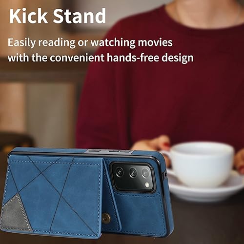 Miniatura 5 de Asuwish Funda para teléfono Samsung Galaxy S20 5G de 6.2 pulgadas con protector de pantalla de vidrio templado delgado y ranura para tarjeta de