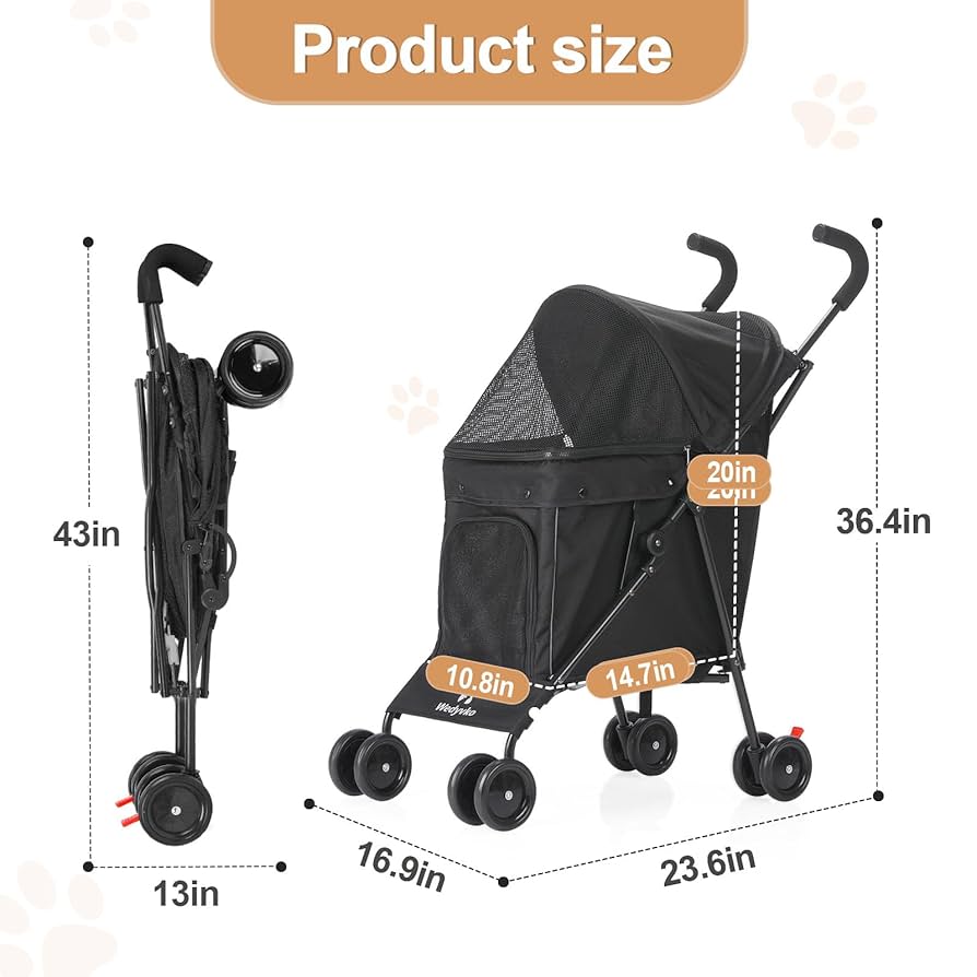 ペット用トラベルキャリア小型犬猫カート　WEDYVKO 新品未使用 ペット用トラベルキャリア小型犬猫カート WEDYVKO 新品未使用