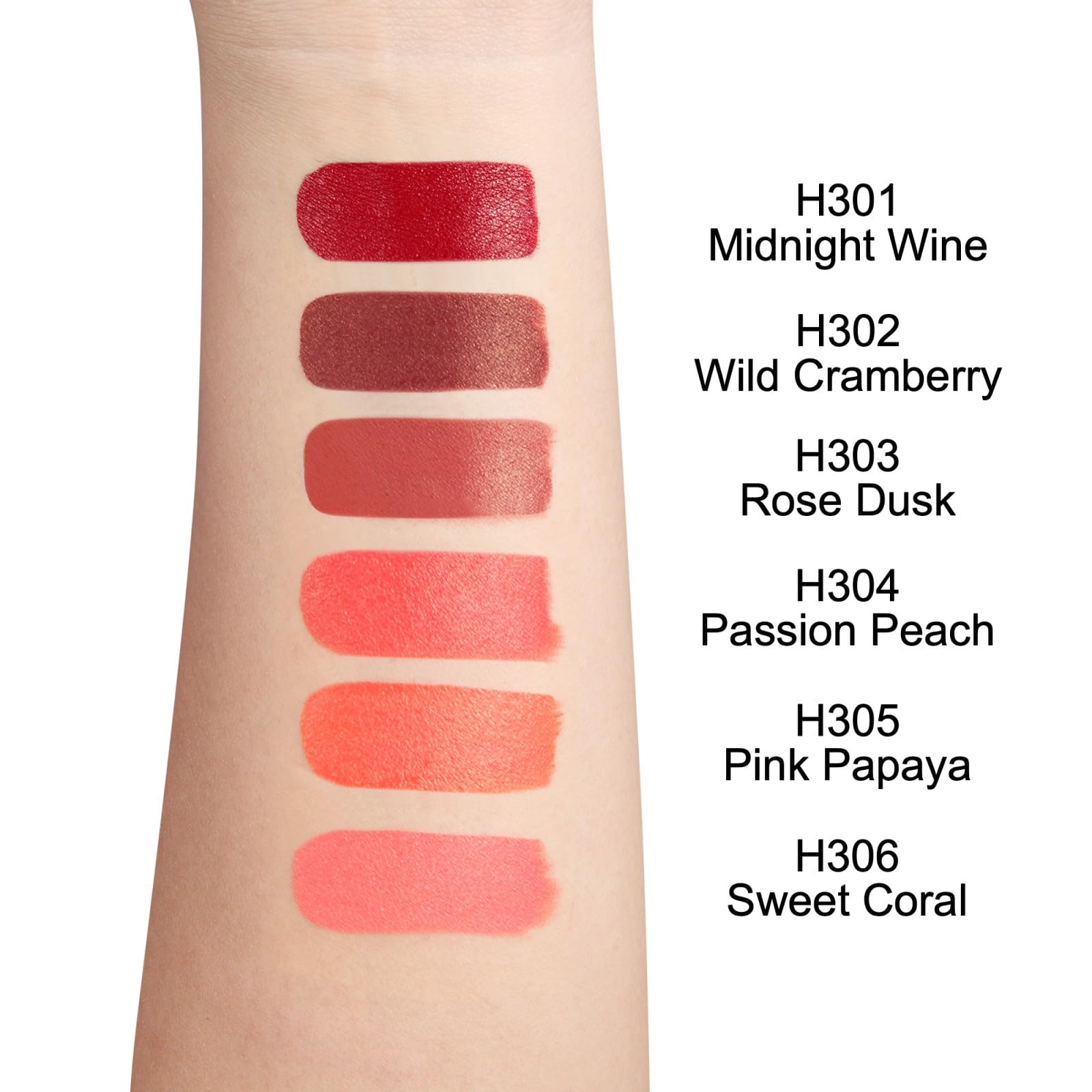 CHUSE PMU Pigmentos Híbridos Líquidos para Labios 0.24oz/7ml (H304 Passion Peach)