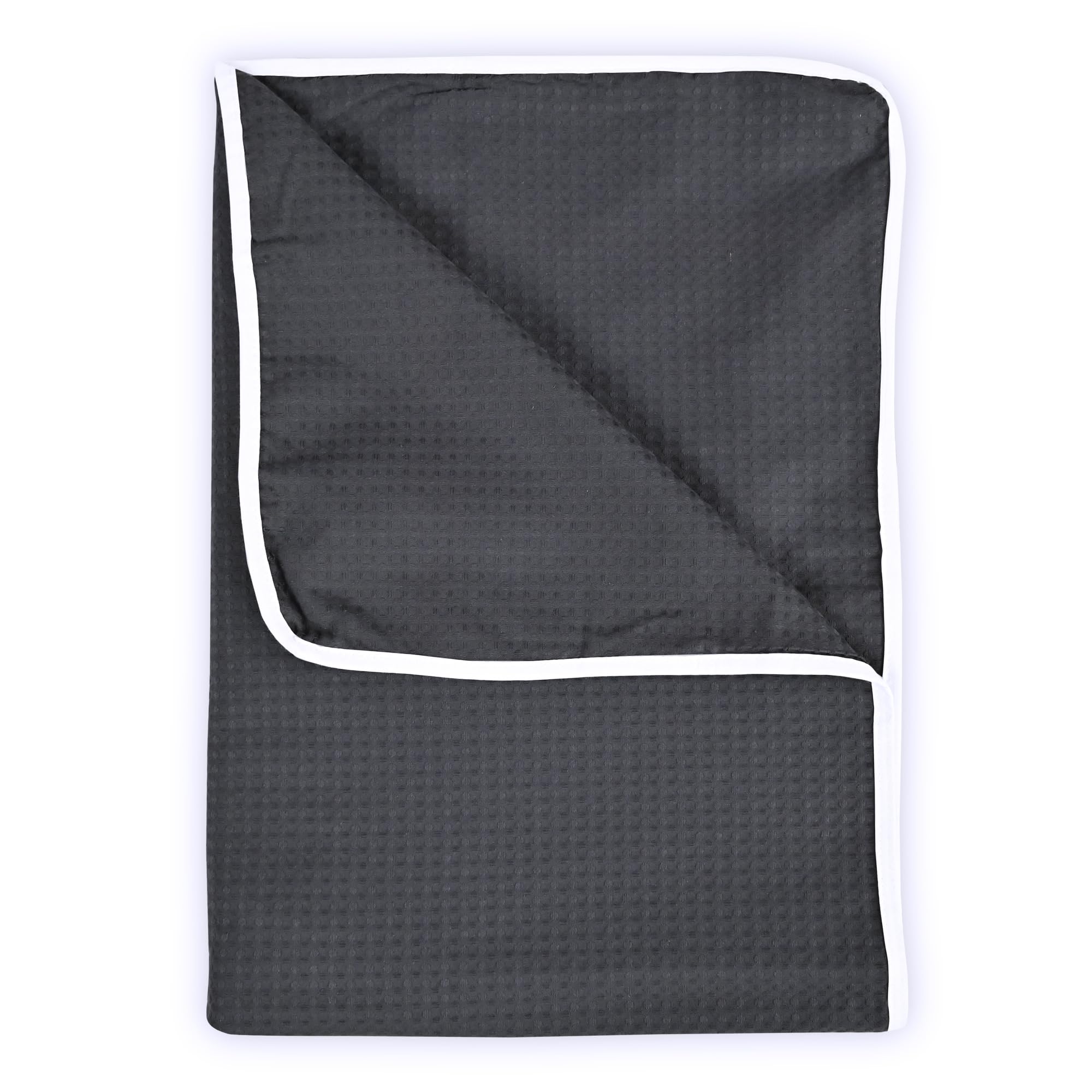 Divine Casa Cotton Grey Waffle Single Dohar - 100% Soft Cotton | 140 x 210 cm | Lightweight & Breathable All Season Blanket | Ideal for Single Bed (B0DGY198QB) Amazon Price History, Amazon Price Tracker