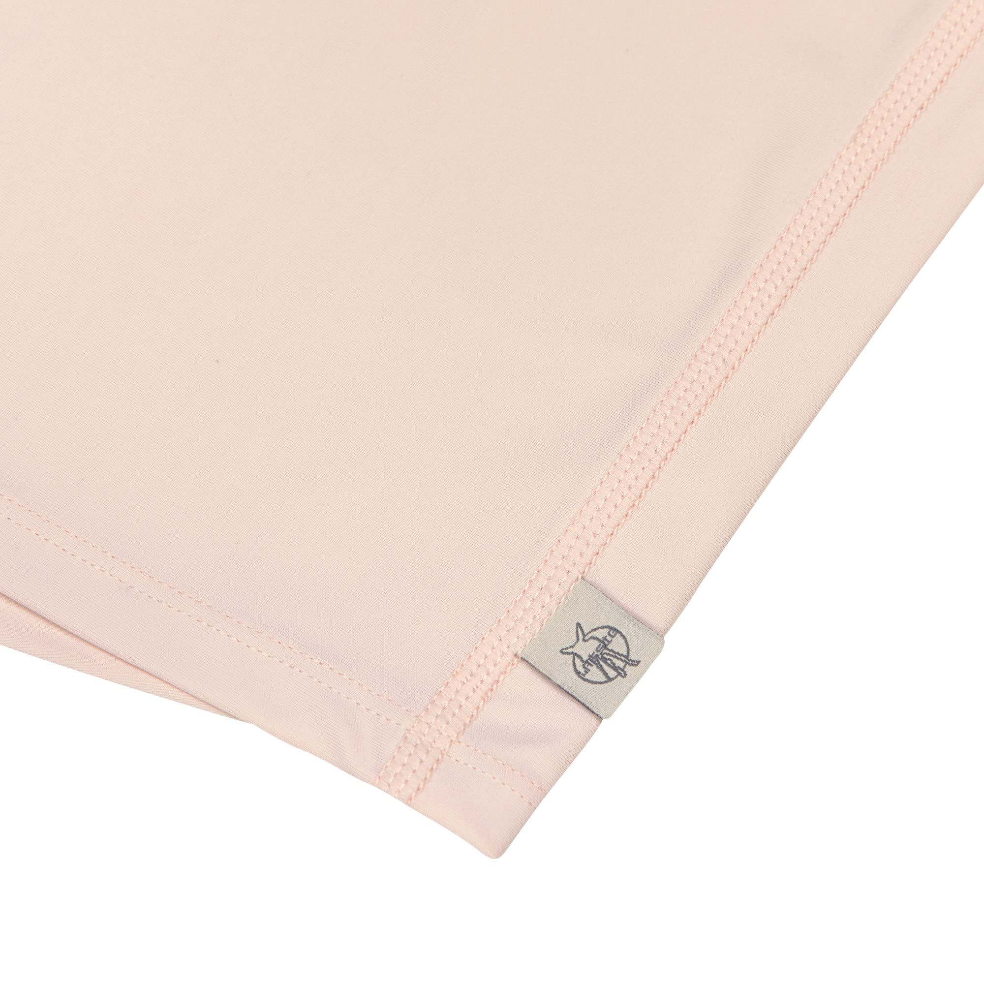 LÄSSIG Baby Kinder Schwimmshirt Badeshirt Langarm UV-Schutz/Long Sleeve Rashguard Pineapple powder pink, 24 Monate, Größe: 92
