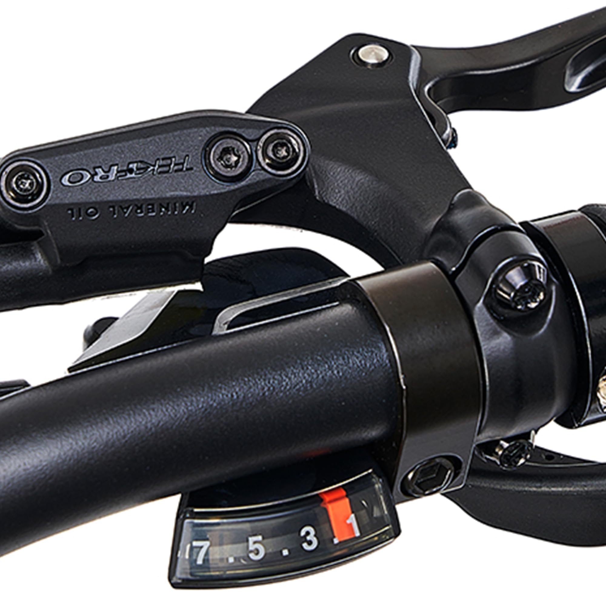 Hygge Bikes Sorø Vélo électrique pliable tout-terrain 50,8 x 10,2 cm, noir obsidienne, 7 vitesses, cadre en aluminium, double suspension, moteur 250 W avec portée de 80 km