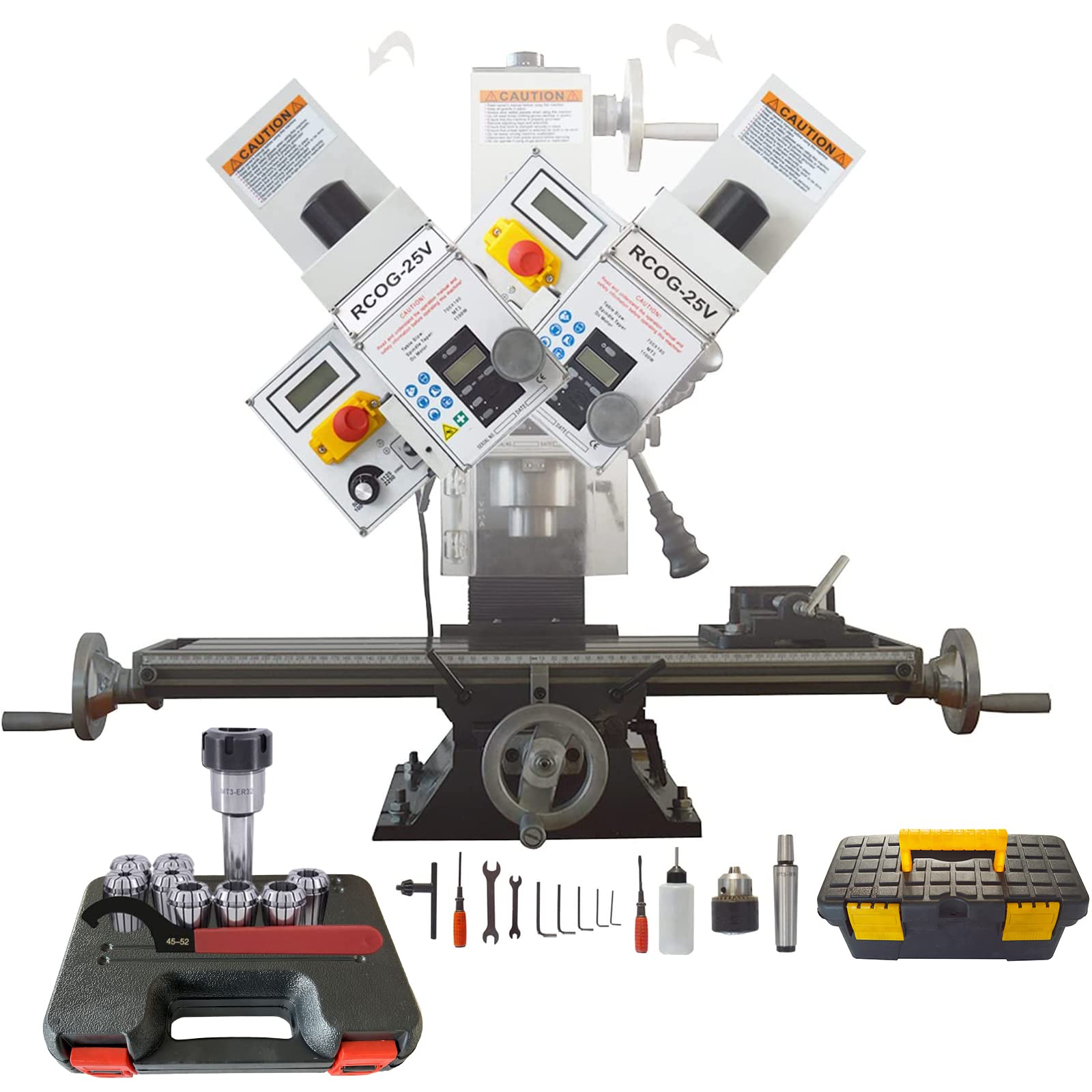 INTSUPERMAI Mini Milling Drilling MT3 Bnechtop Mill Drill Machine 7