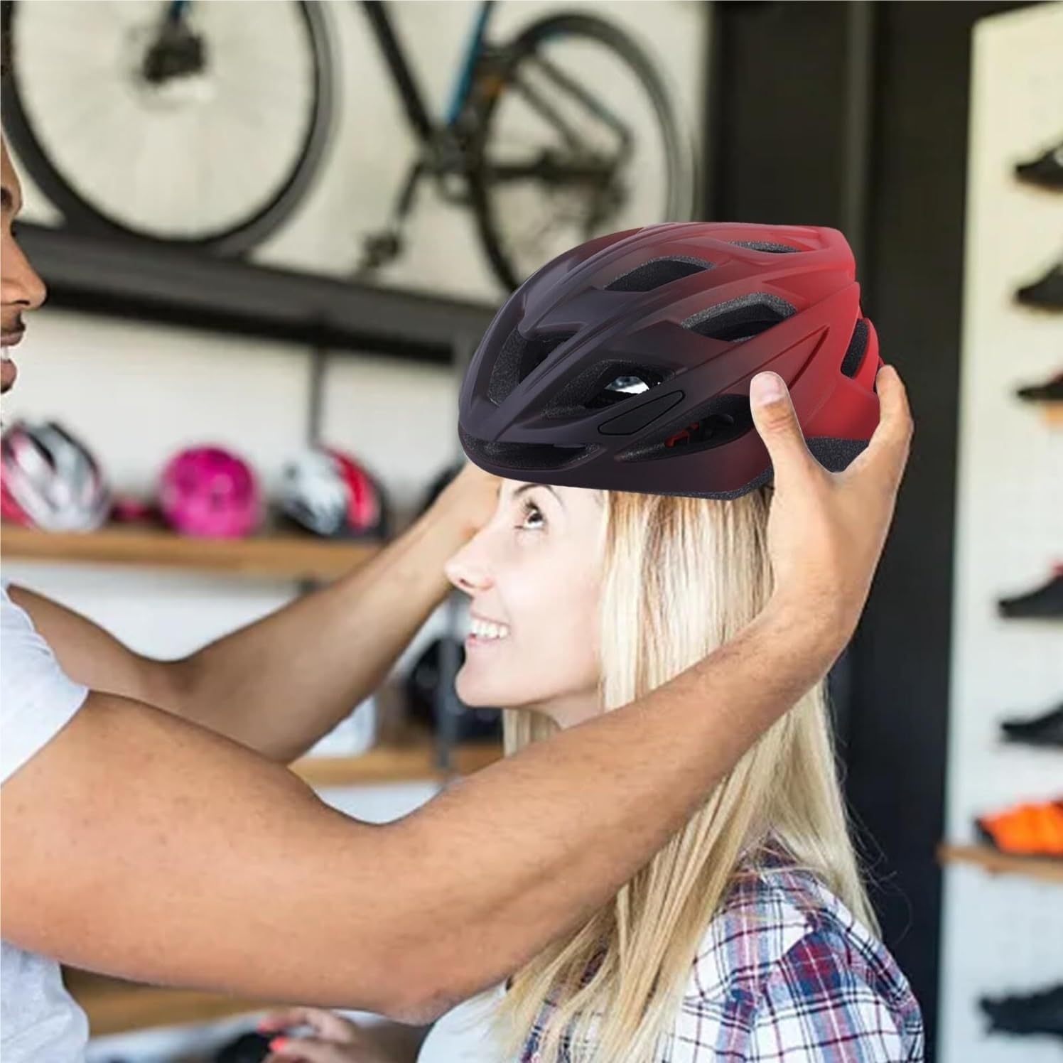 Kask Rowerowy Kask Szosowy Kaski Rowerowe Regulowane Kaski Motocyklowe Lekkie Kaski Jeździeckie Kask Do Jazdy Na Deskorolce Kasku Rowerowego
