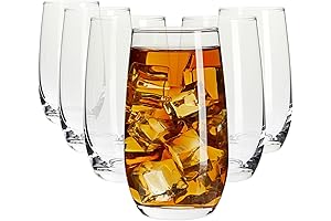 Juvale 12oz Clear Highball Glasses