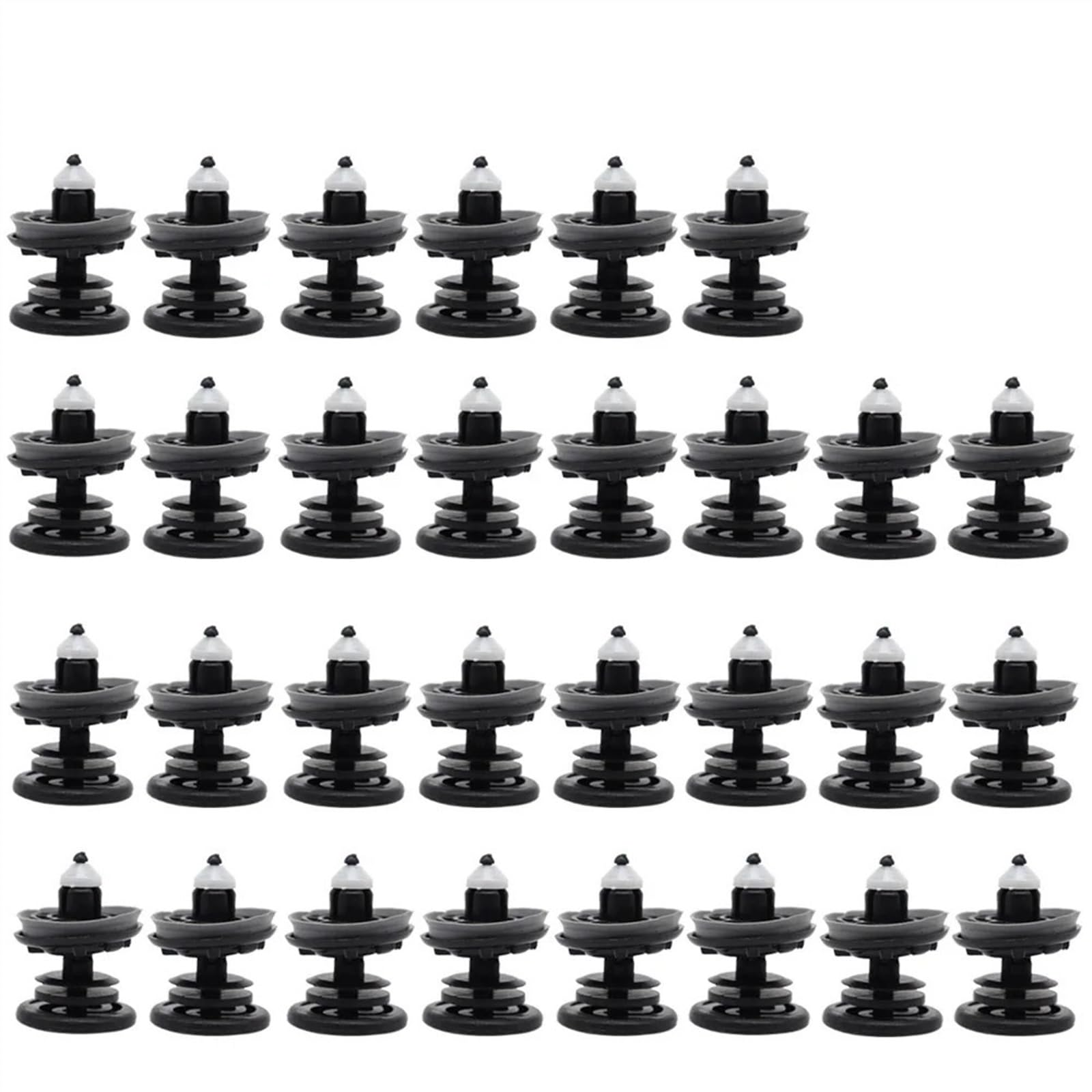 [Replacement] Car Door Panel Card Clips interior Fastener Fixing Trim Rivets for Audi A6 C7 4G 2011 2012 2013 2015 2016 2017 A7 2014-2018 (30Pcs)