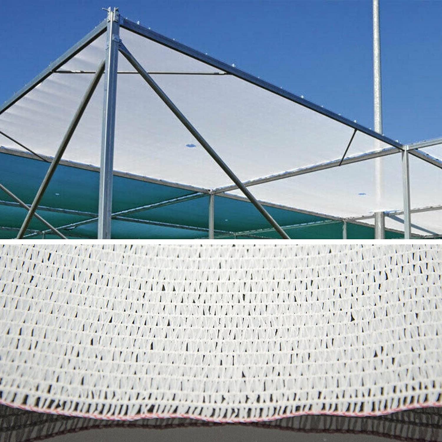 Rete Ombreggiante 90% 1.5x25mt - Telo Frangivento Per Balcone, Giardino E Privacy - Foto 10