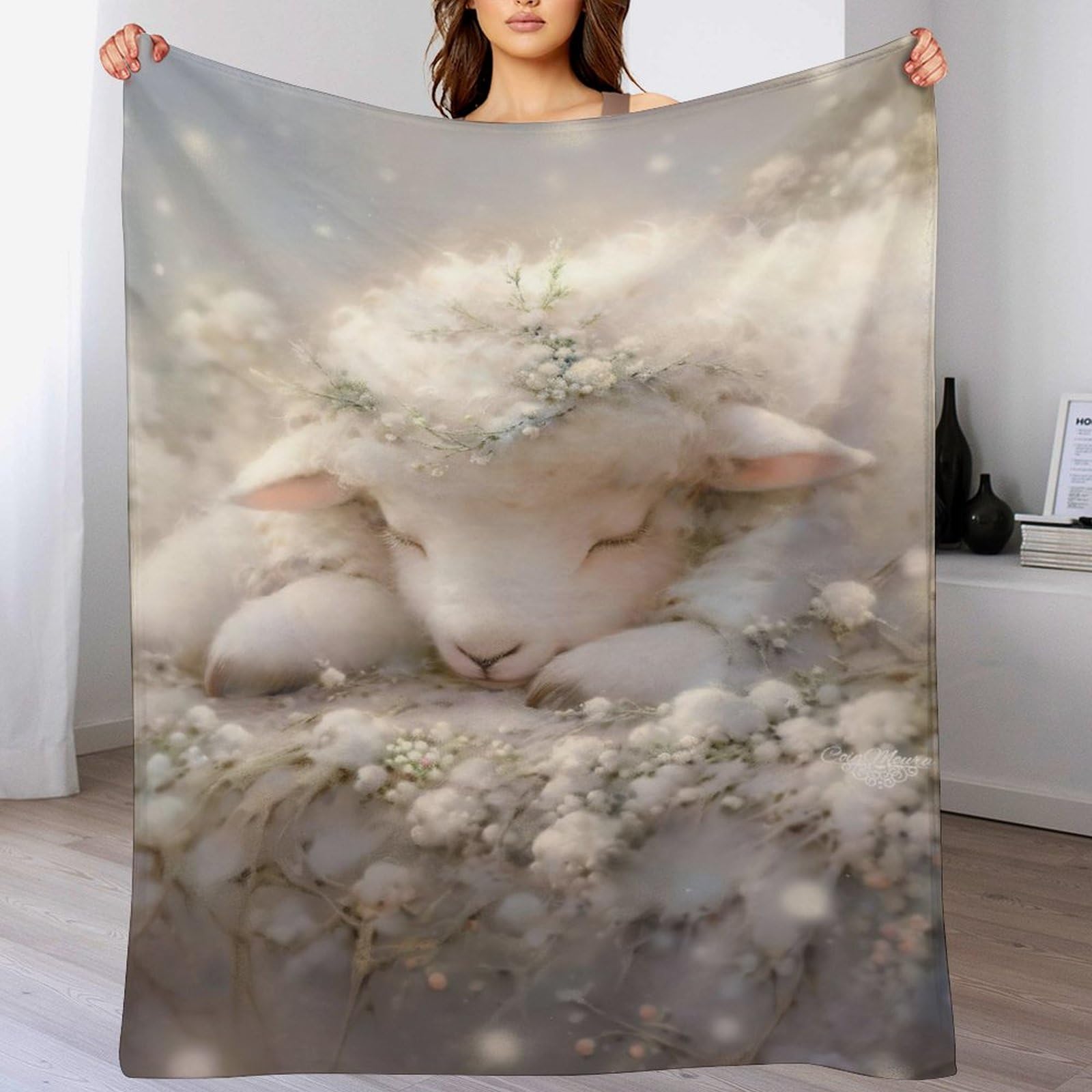 Couverture douce anti-irritation en flanelle respirante pour peaux sensibles enfants et adultes