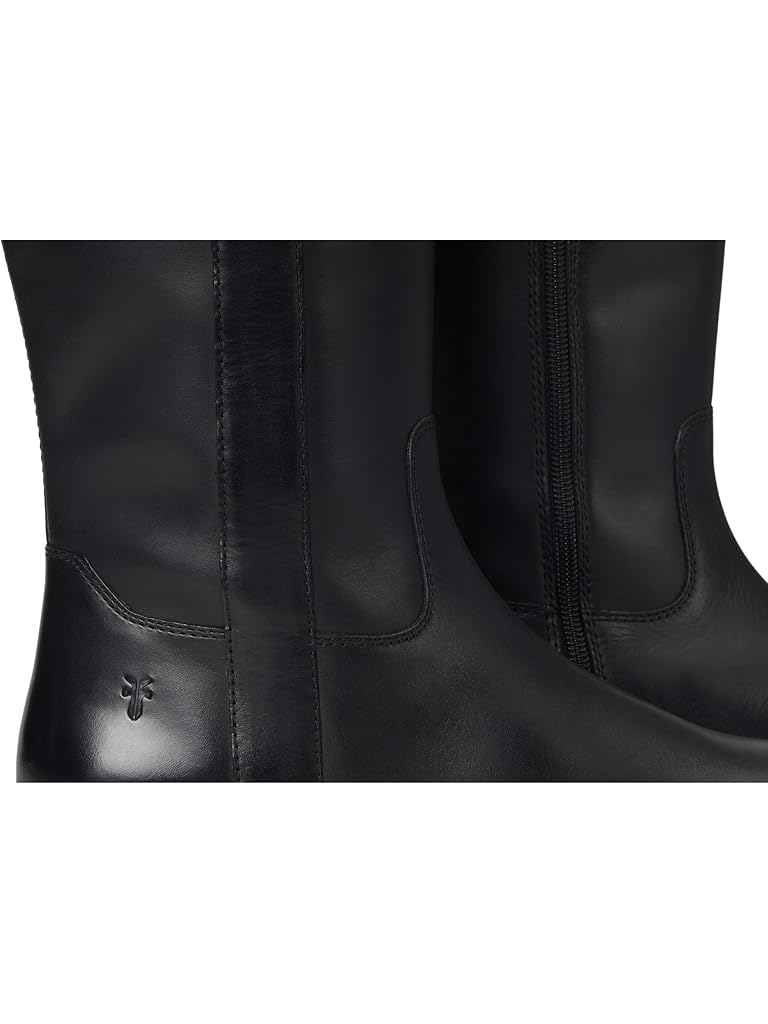 Black Frye Melissa Button Tall Inside Zip