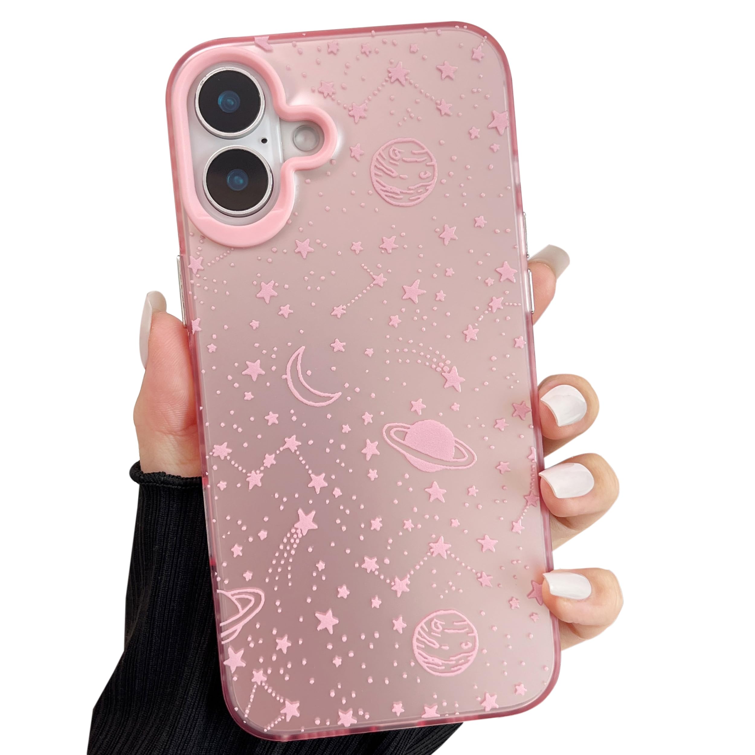 ZTOFERA Rosa Hülle für iPhone 16 Plus (6.7
