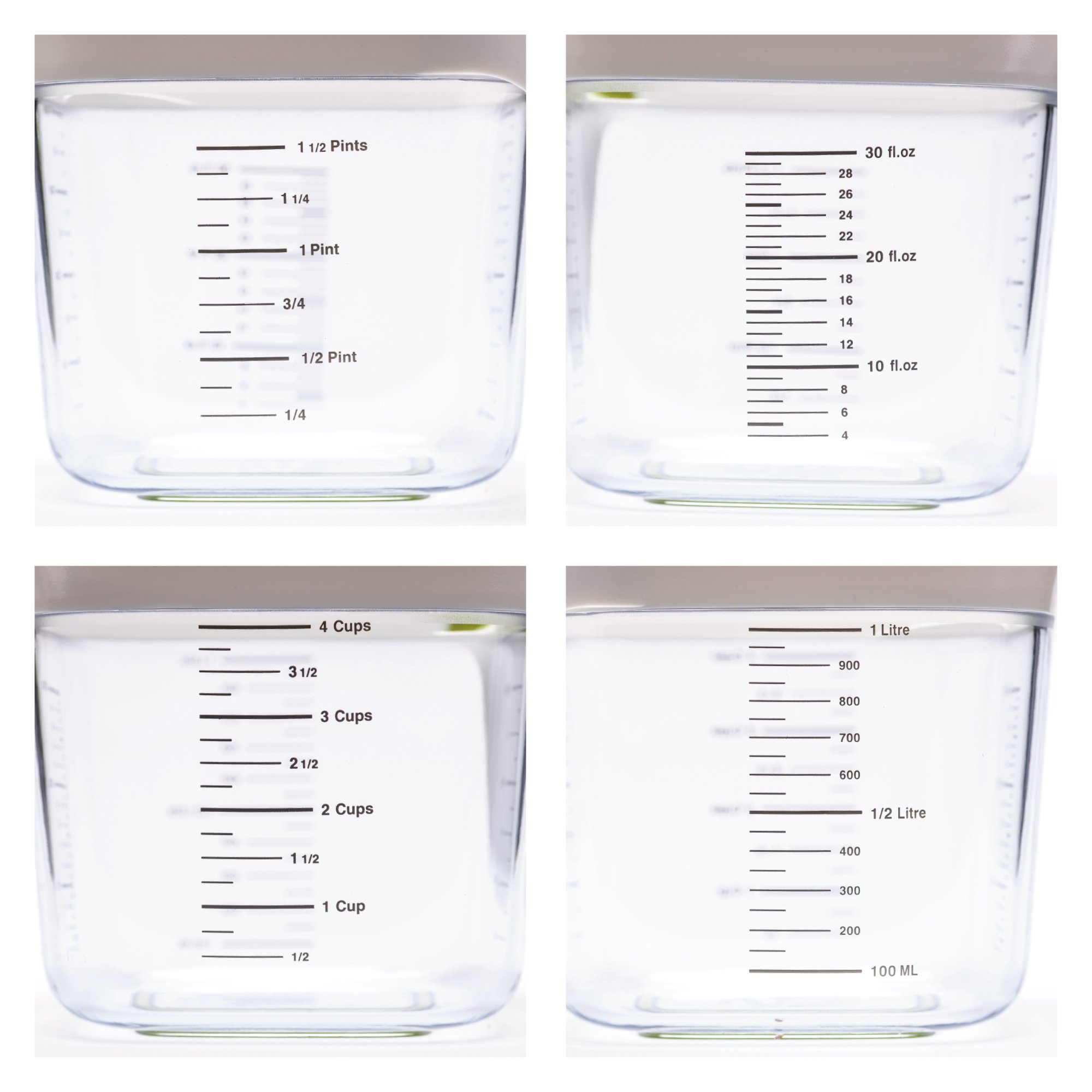 Zeal L207W Measuring Jug Set, White - Image 4