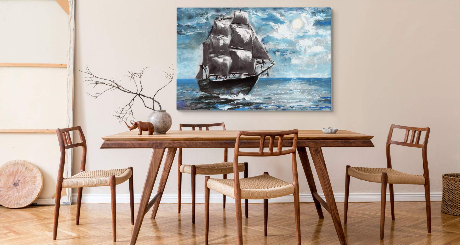 Lienzo Decorativo Para Pared, Diseño De Arena, Playa, Ola, Mar, Salida Del Sol, Decoración De Pared, Cuadros Para Sala De Estar, Obra De Arte Moderna, Estirada Y Enmarcada Lista Para Colgar