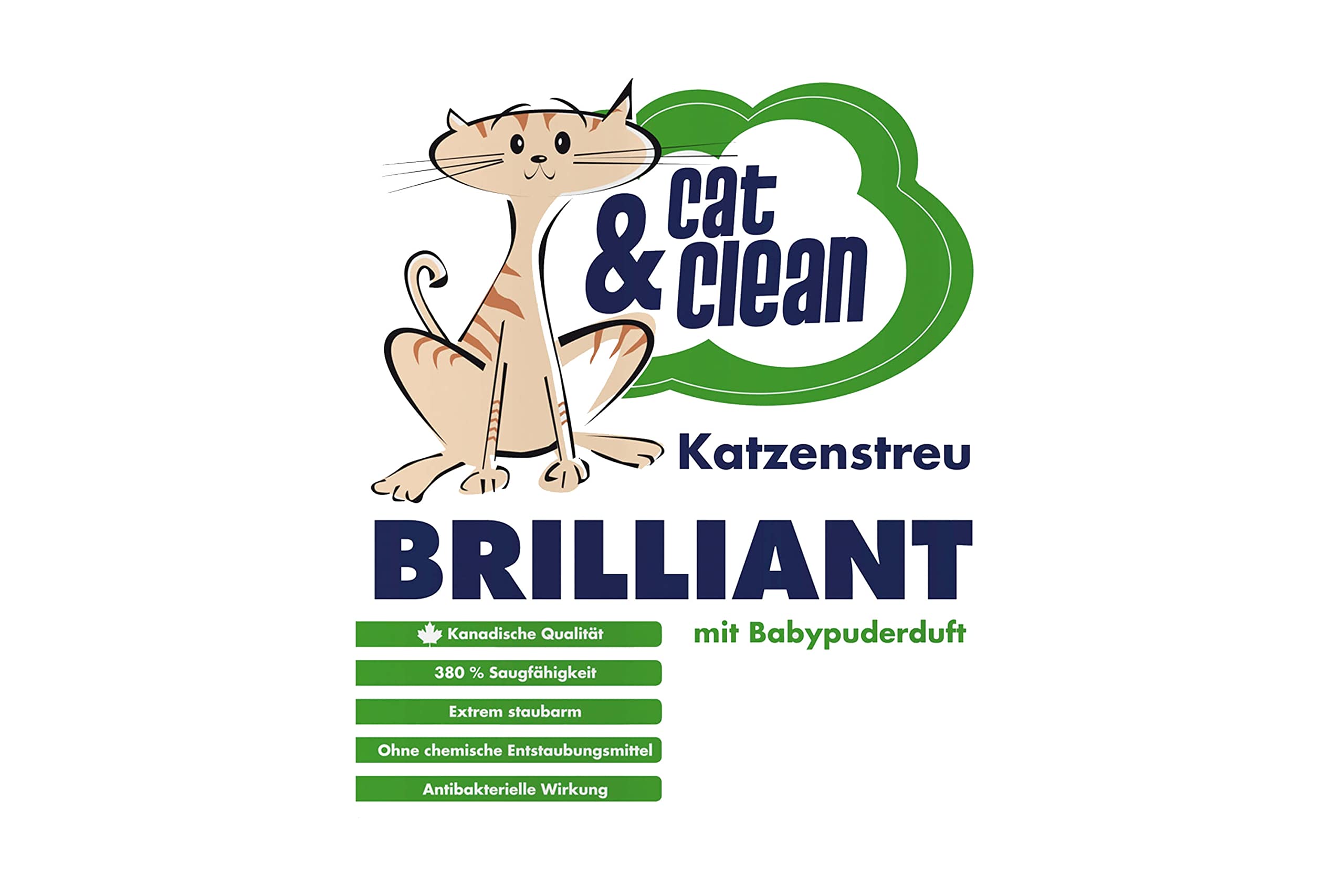 Cat & Clean Brilliant Żwirek dla Kota, 10 kg