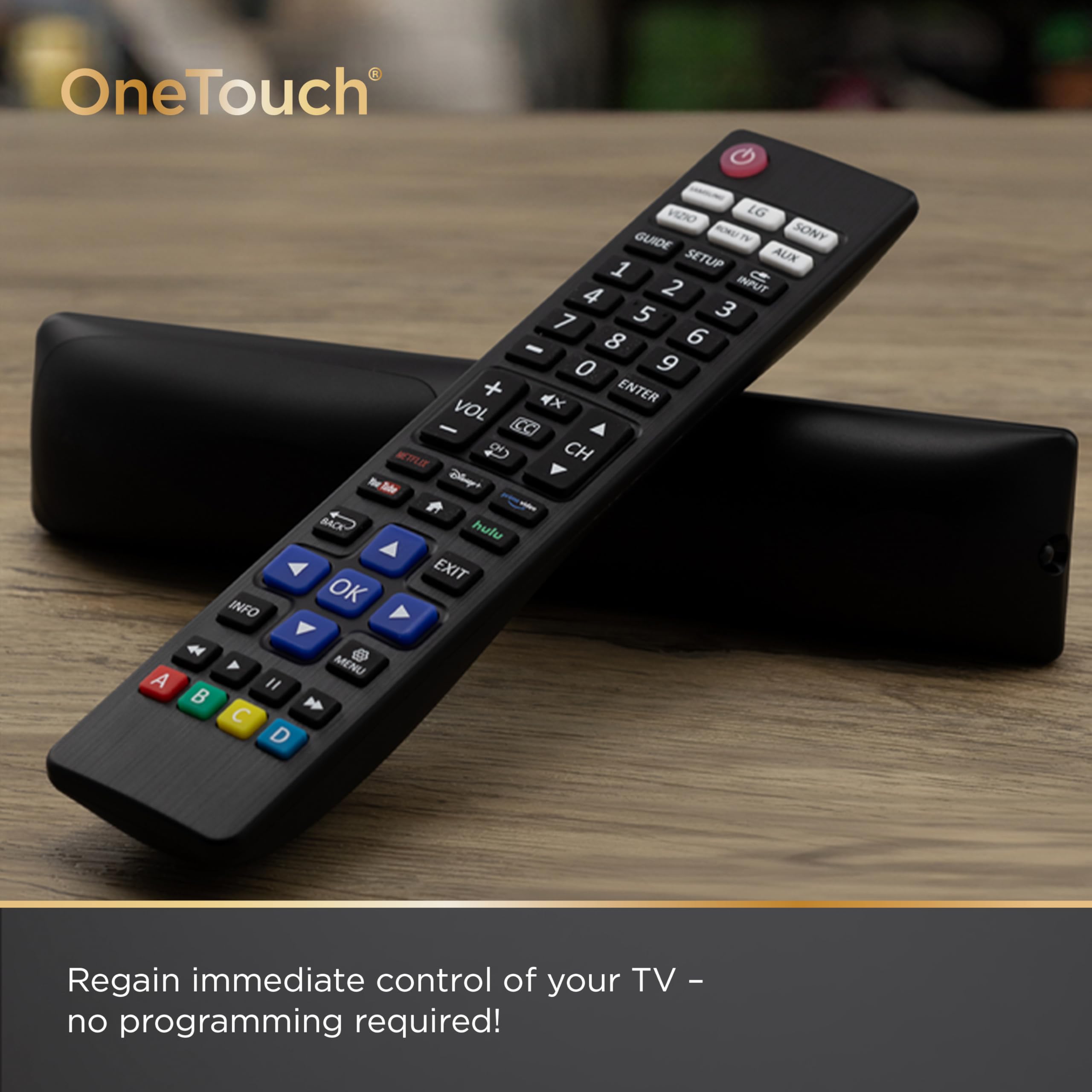 Amazon | UltraPro ワンタッチユニバーサルテレビリモコン Samsung、LG