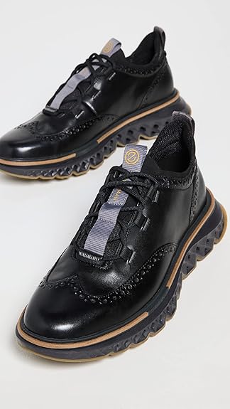 Amazon | Cole Haan Men's 5.Zerogrand Wing Oxford, Black/Pavement