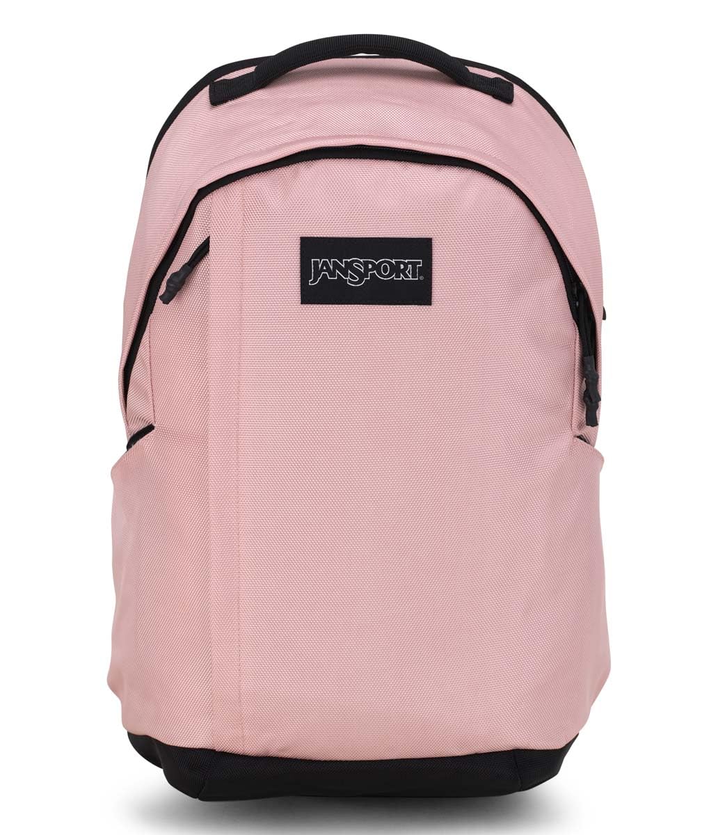 JanSport Station Pack – Large Backpack with Side Access Padded Laptop  Sleeve, Dual Water Bottle Pockets, and Organizer Loft Pocket, Misty Rose