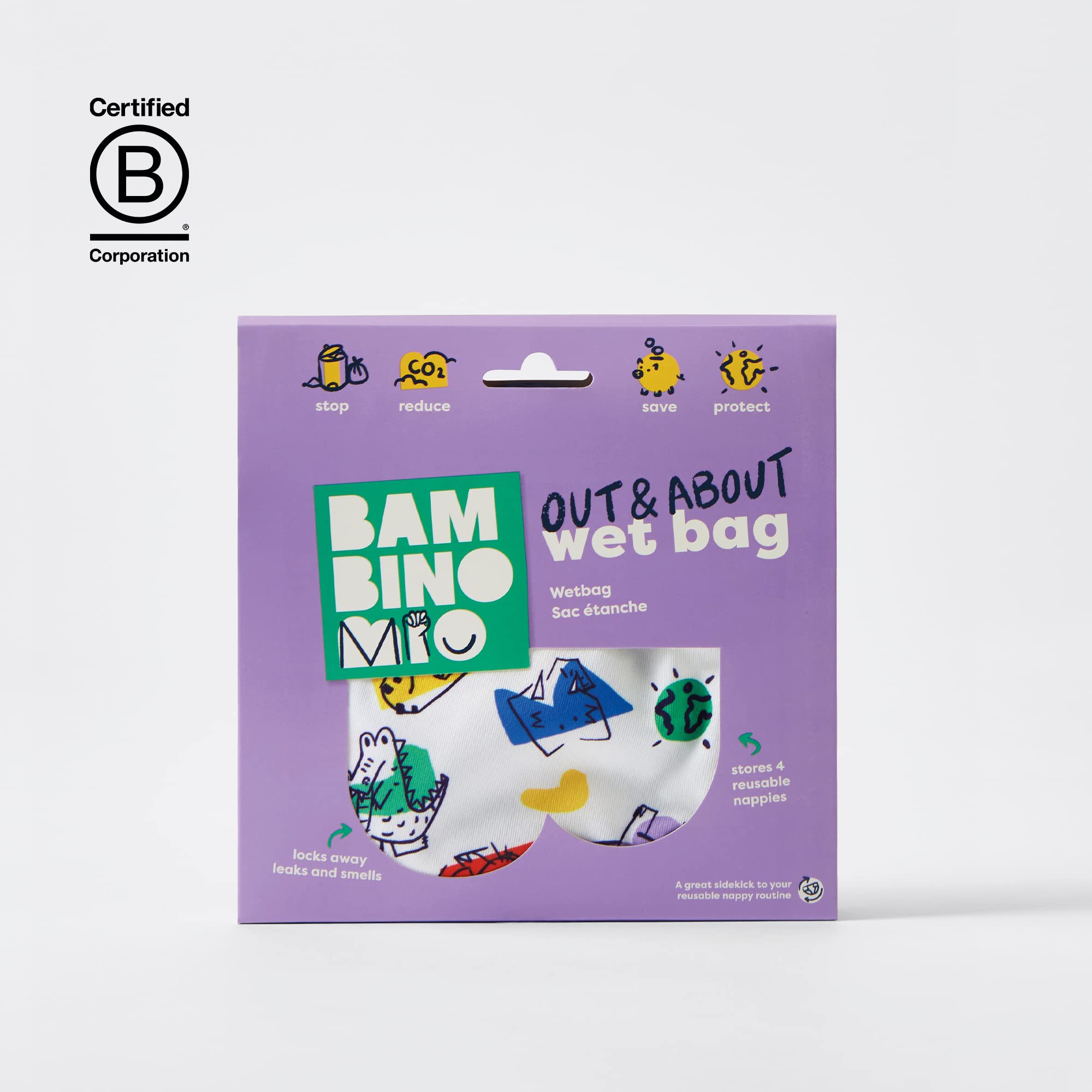 Bambino Mio, Sac étanche, Sac de Voyage Waterproof, Courage