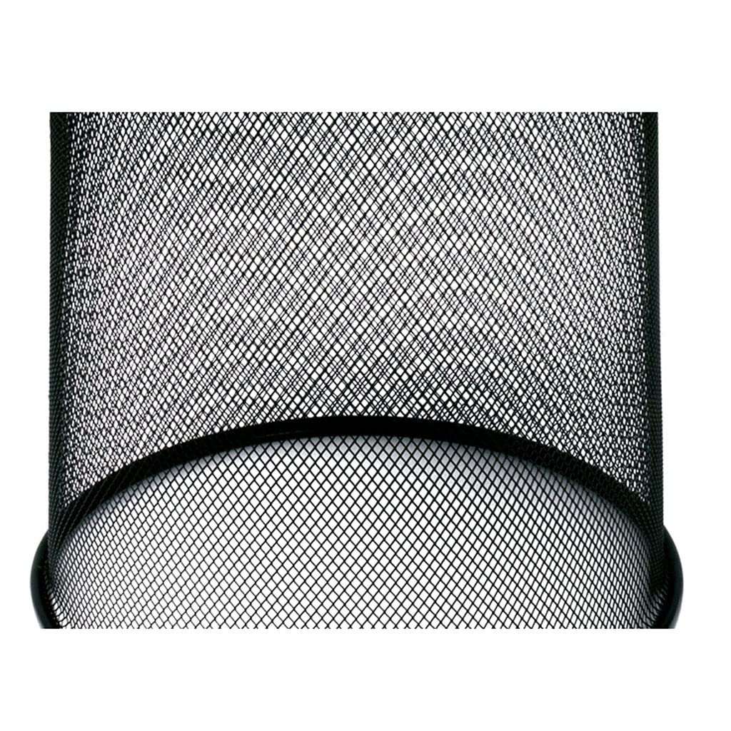 KYUSAR Mülleimer Abfalleimer Papierkorb Circular Mesh Walkbasket Mülleimer, Abfallkorb Mülleimer Behälter for Badezimmer, Küche, leichte robuste Metallbehälter