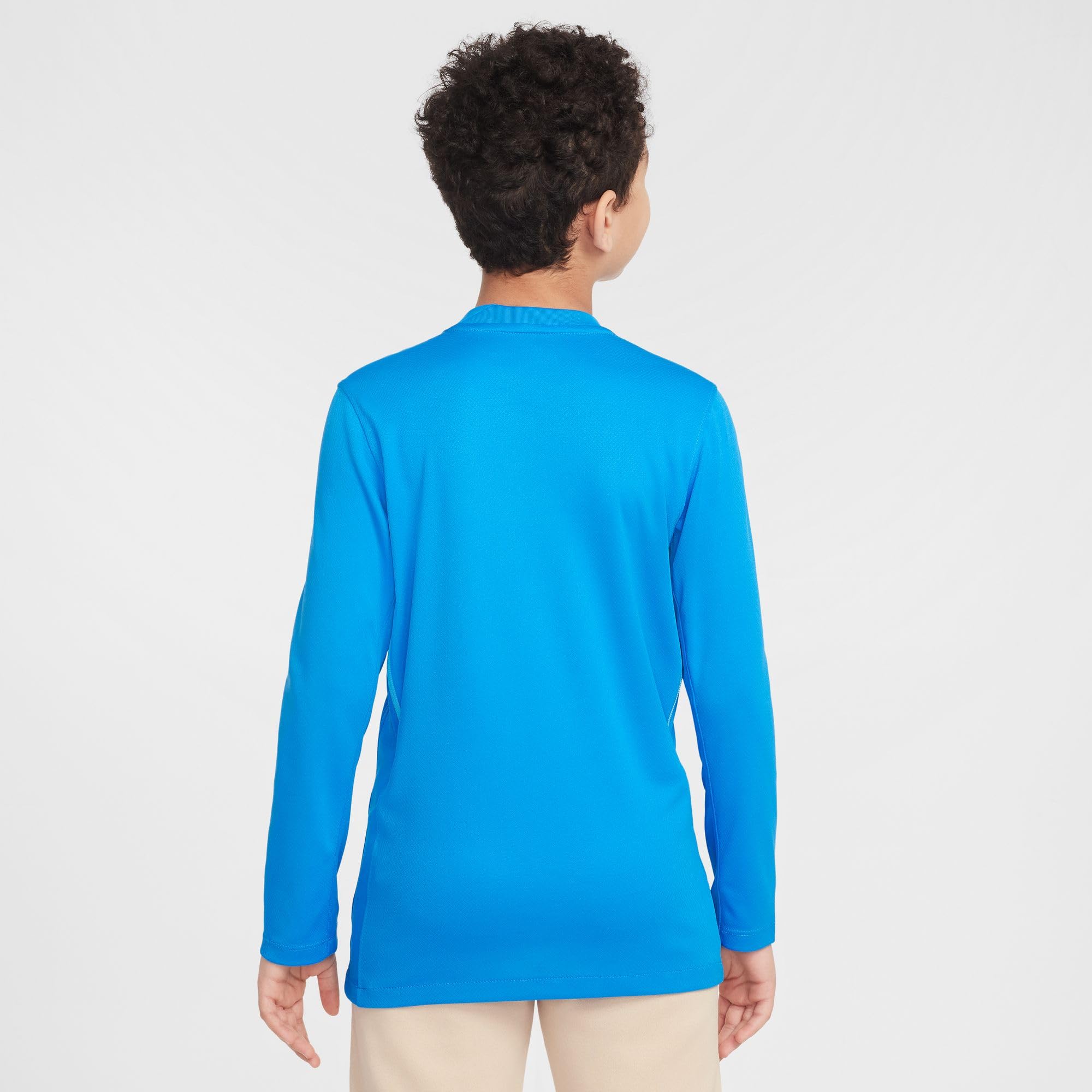 Norwegia 2025/26 Stadium Goalkeeper Nike Dri-FIT koszulka piłkarska z długim rękawem dla starszych dzieci, HM9793