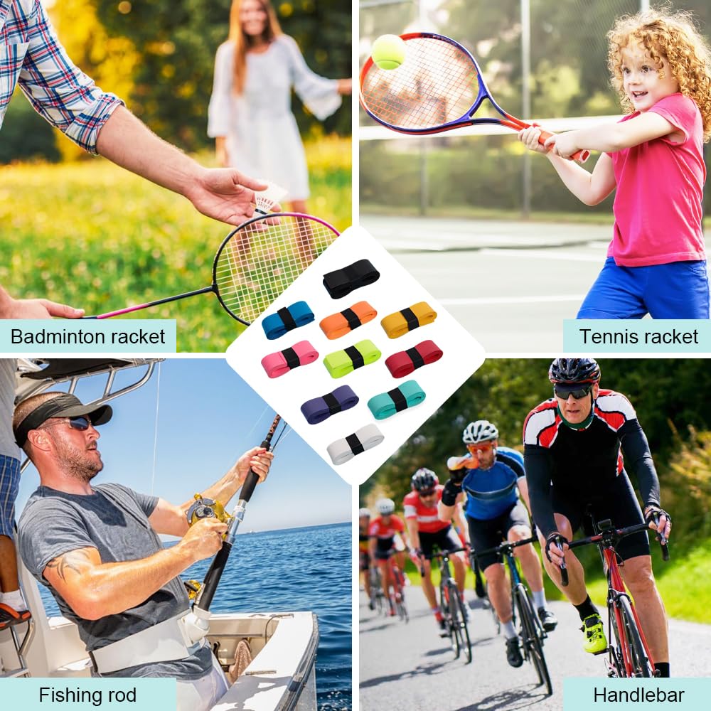 Cinta Raqueta Tenis 110 CM Overgrip Antideslizante Bádminton Squash Ping Pong Hockey