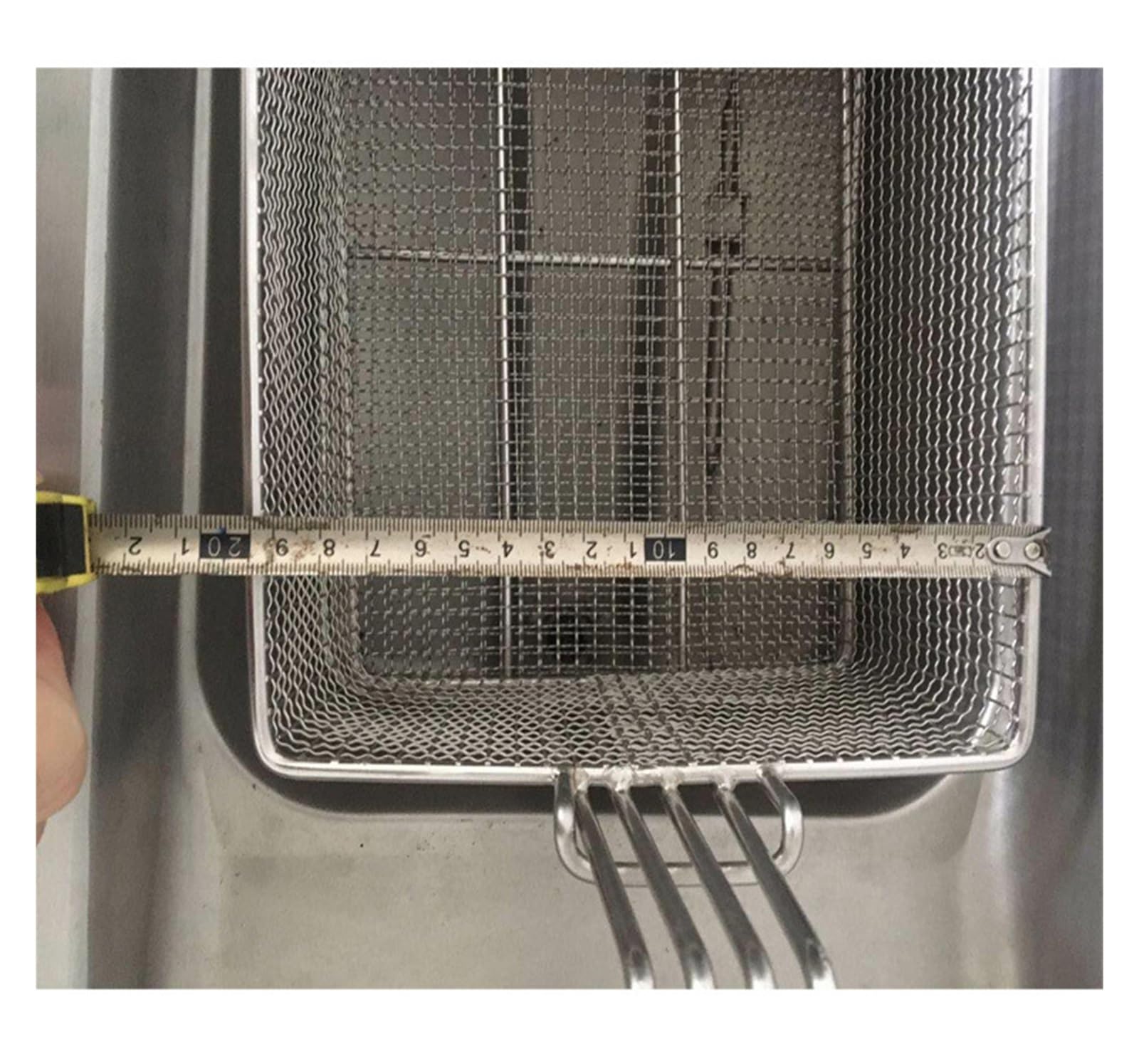 Elektryczna frytkownica handlowa jedno/dwuwarstwowa ze stali nierdzewnej do frytek blat z pokrywą Szybkie Nagrzewanie(Single cylinder gas fryer)