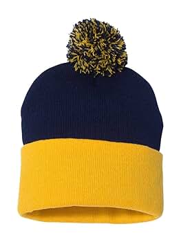 帽子 sound sports Beanie Navy Bluetooth Beanie Hat with Light - Perfect for Winter Sports