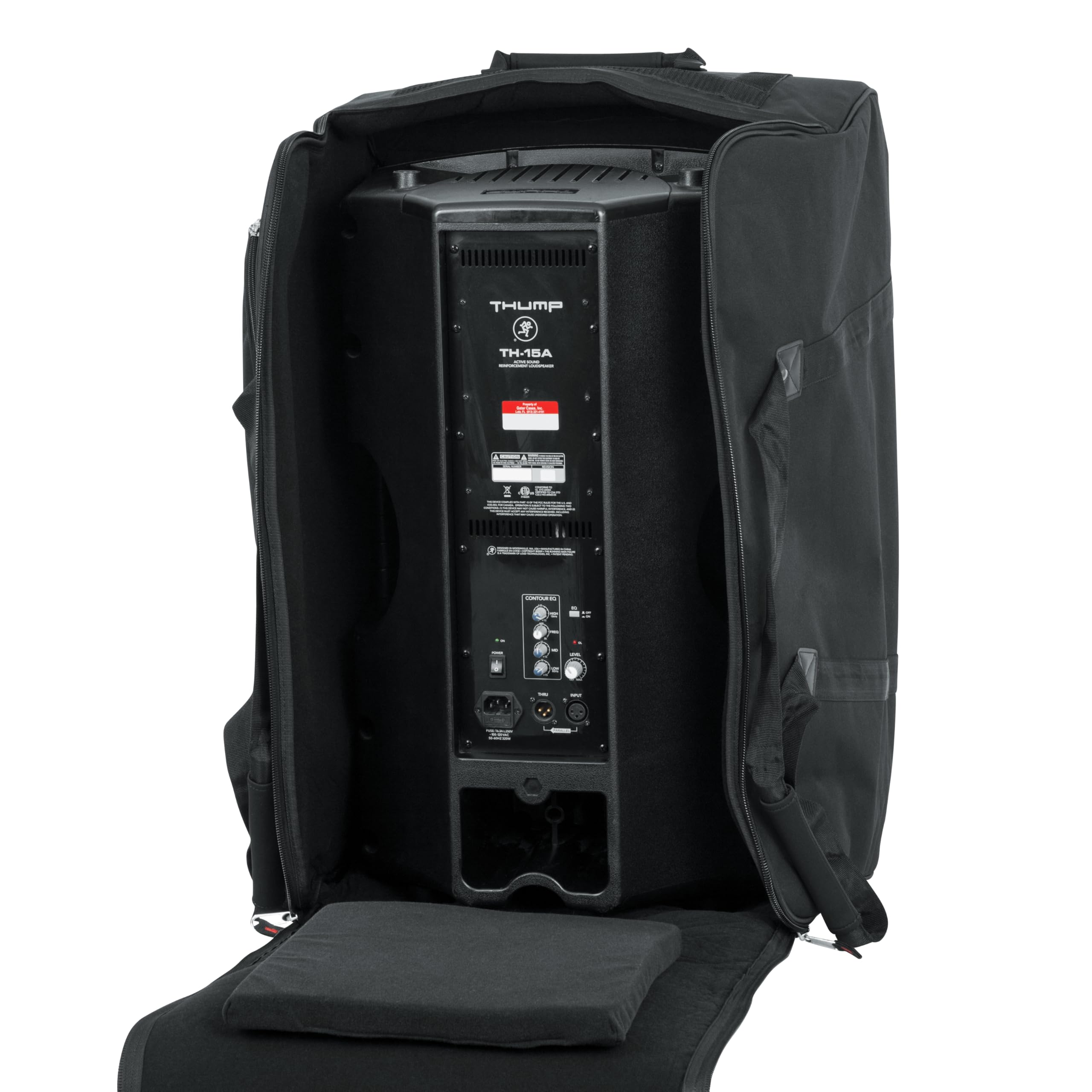 Gator - Custodia trolley per altoparlante da 38,1 cm (15")