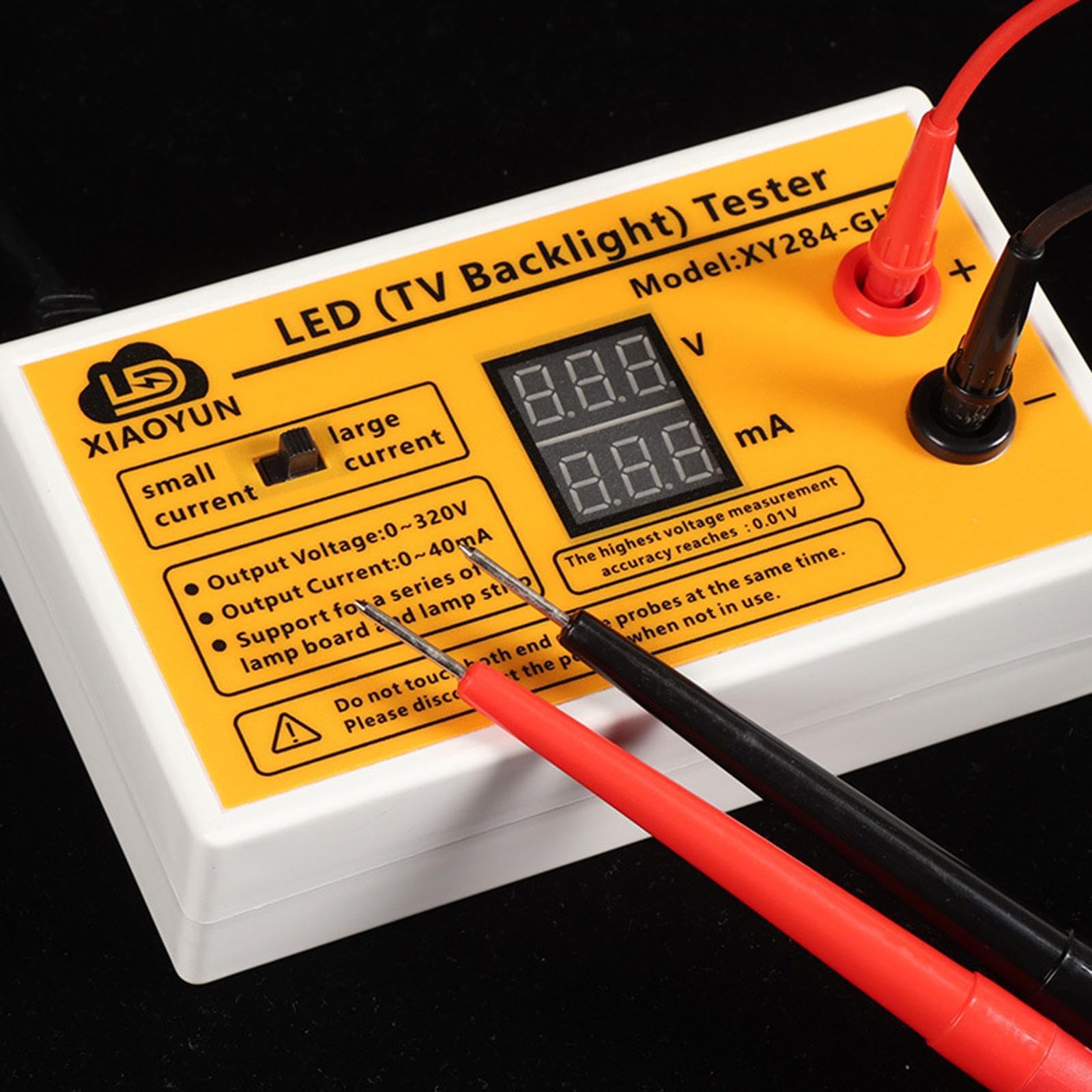 Colcolo Tester di retroilluminazione per TV LED con display digitale, strumento di prova compatto, portatile e robusto