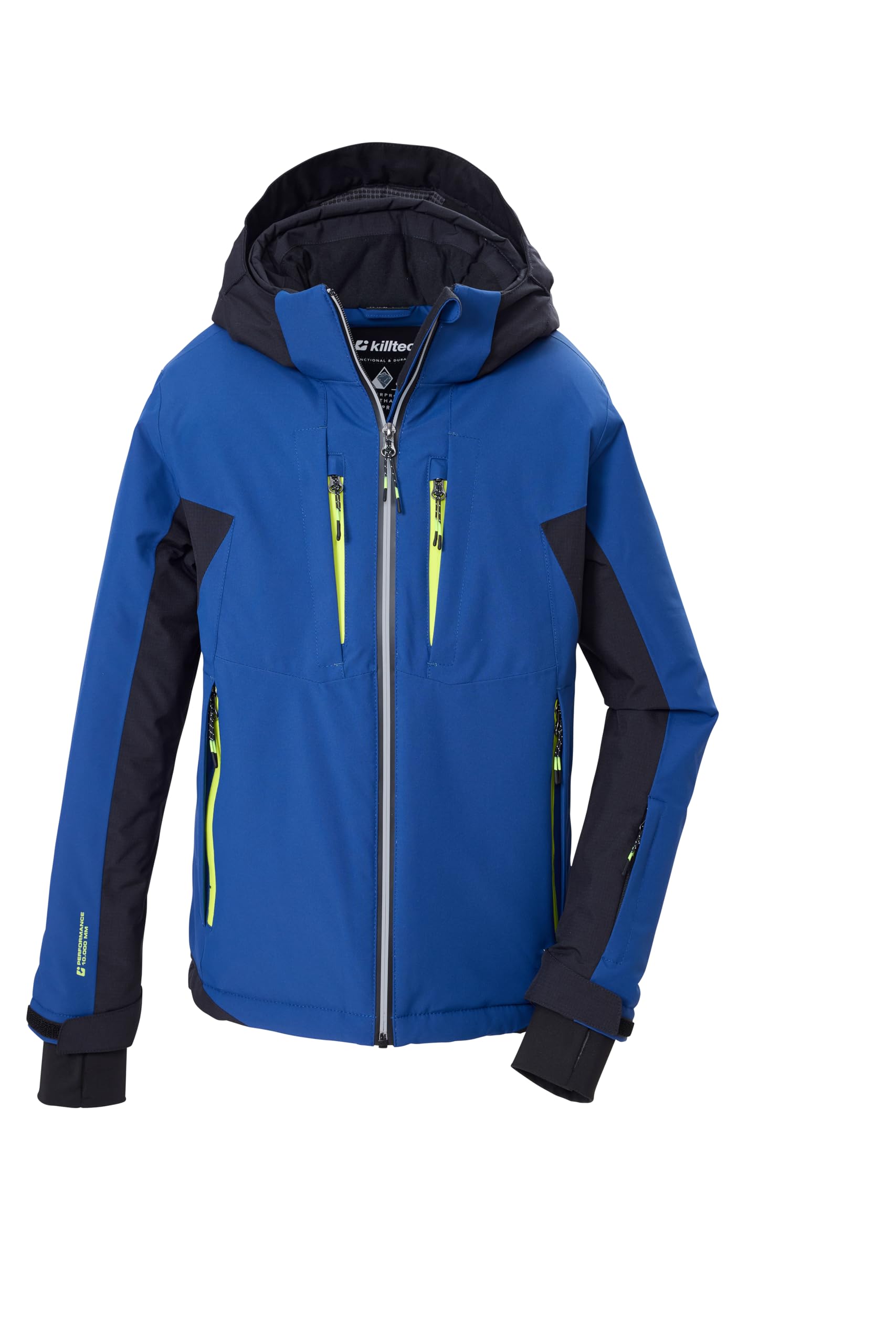 Killtec Ksw 212 Bys Ski Jckt Giacca da sci con cappuccio rimovibile e paraneve Bambini e ragazzi