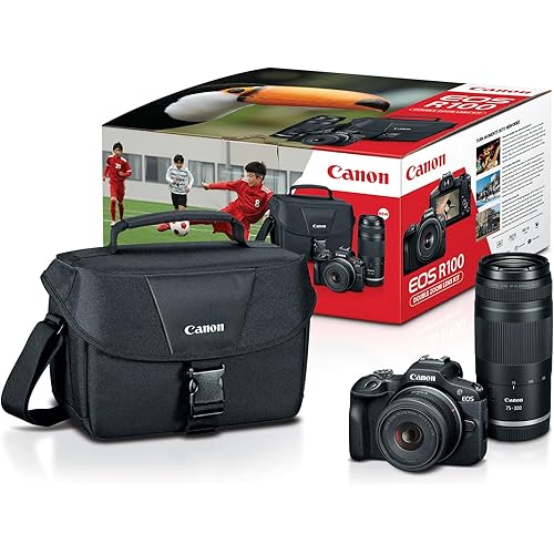 Canon EOS R100 Double Zoom Lens Kit