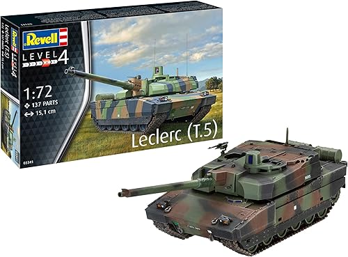 Revell 03341 Leclerc (T.5) 1:72 Escala sin construir/sin pintar Kit de modelo de plástico