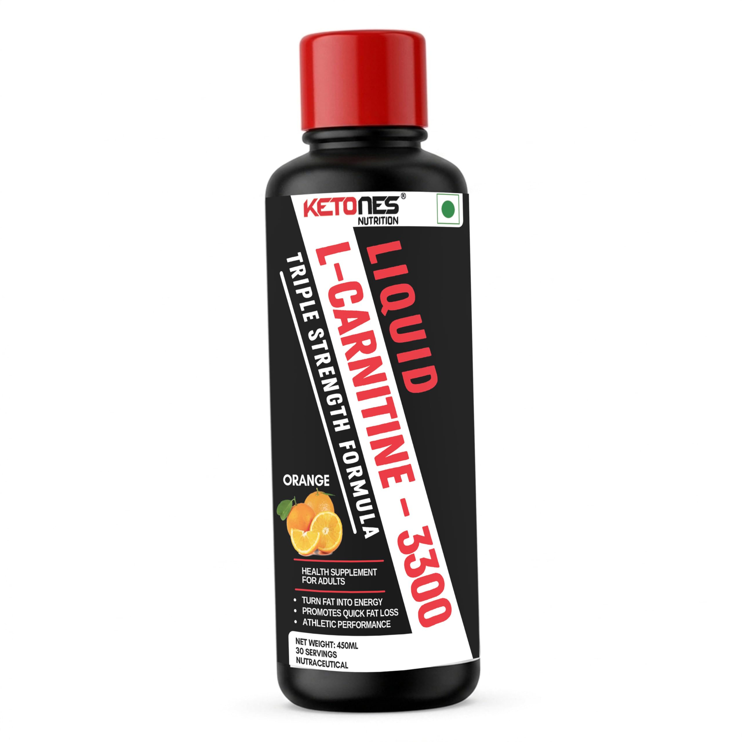 Ketones Nutrition Liquid L-Carnitine 3300 Triple Strength Formula | Advanced Liquid L-Carnitine Supplement | Fast Absorption Nutraceutical Formula | Daily Fitness & Active Lifestyle Support-image-20