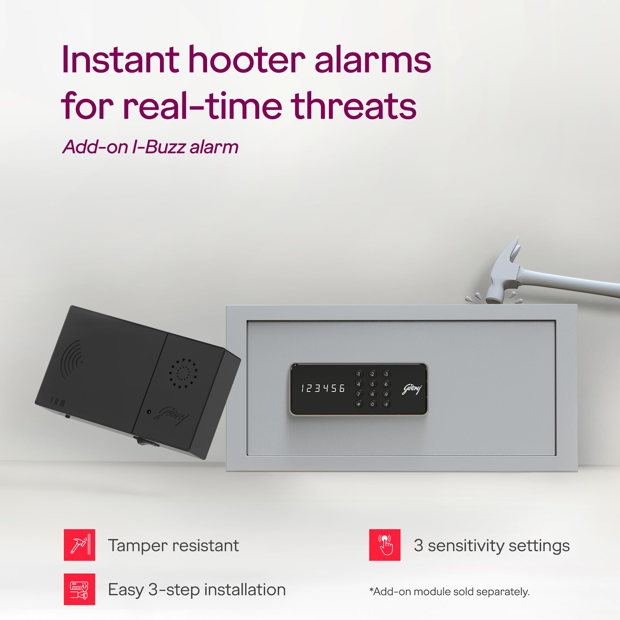 Godrej Safe|Forte Pro Digital - Electronic Lockers -4