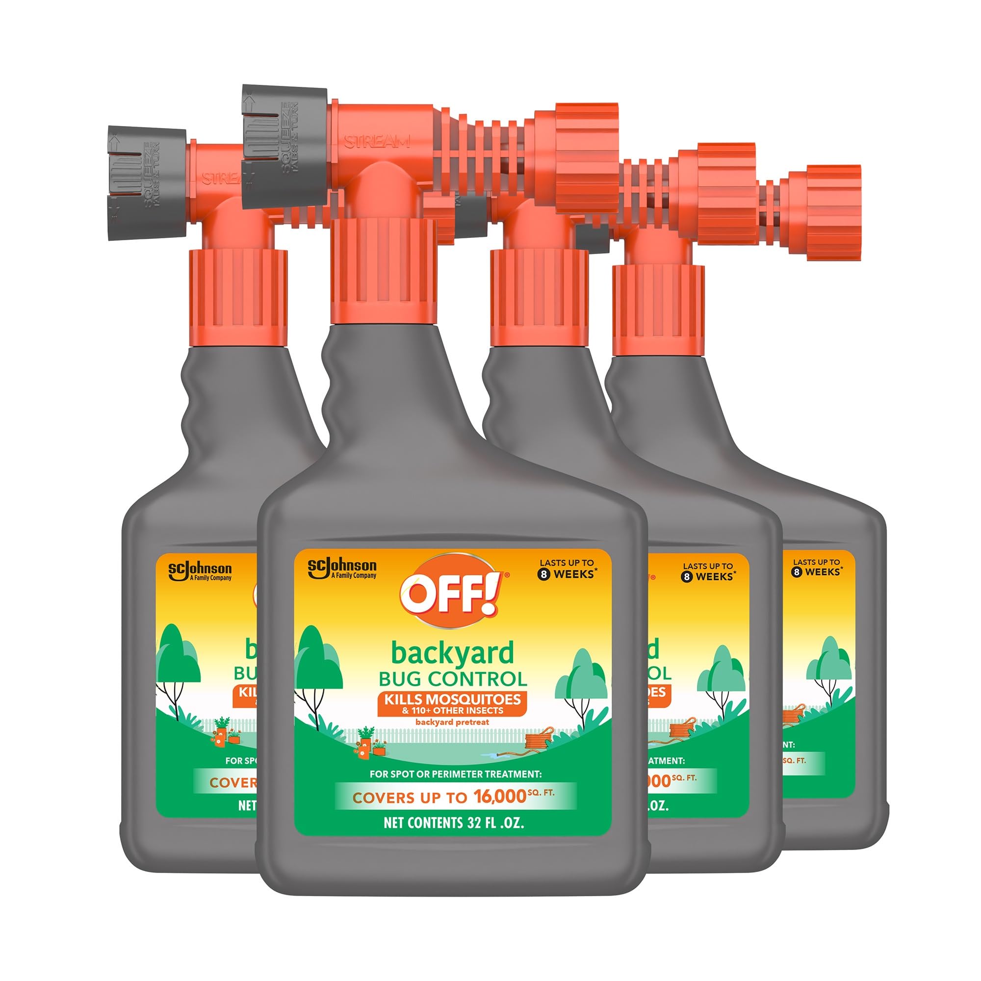 OFF! Backyard Bug Control Yard Pretreat Hose End Sprayer