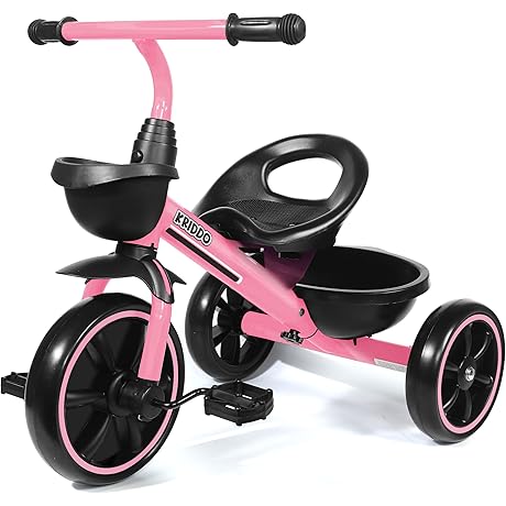KRIDDO Tricycle for Girls Aged 2-5: A Serendipitous Choice for Your Little Princess