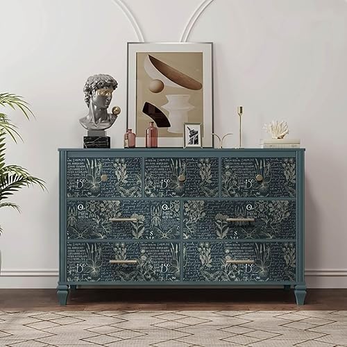 Vista 19 de Heroad Papel tapiz autoadhesivo para despegar y pegar, papel de contacto geométrico extraíble para habitación de bebé, dormitorio, baño, gabinetes