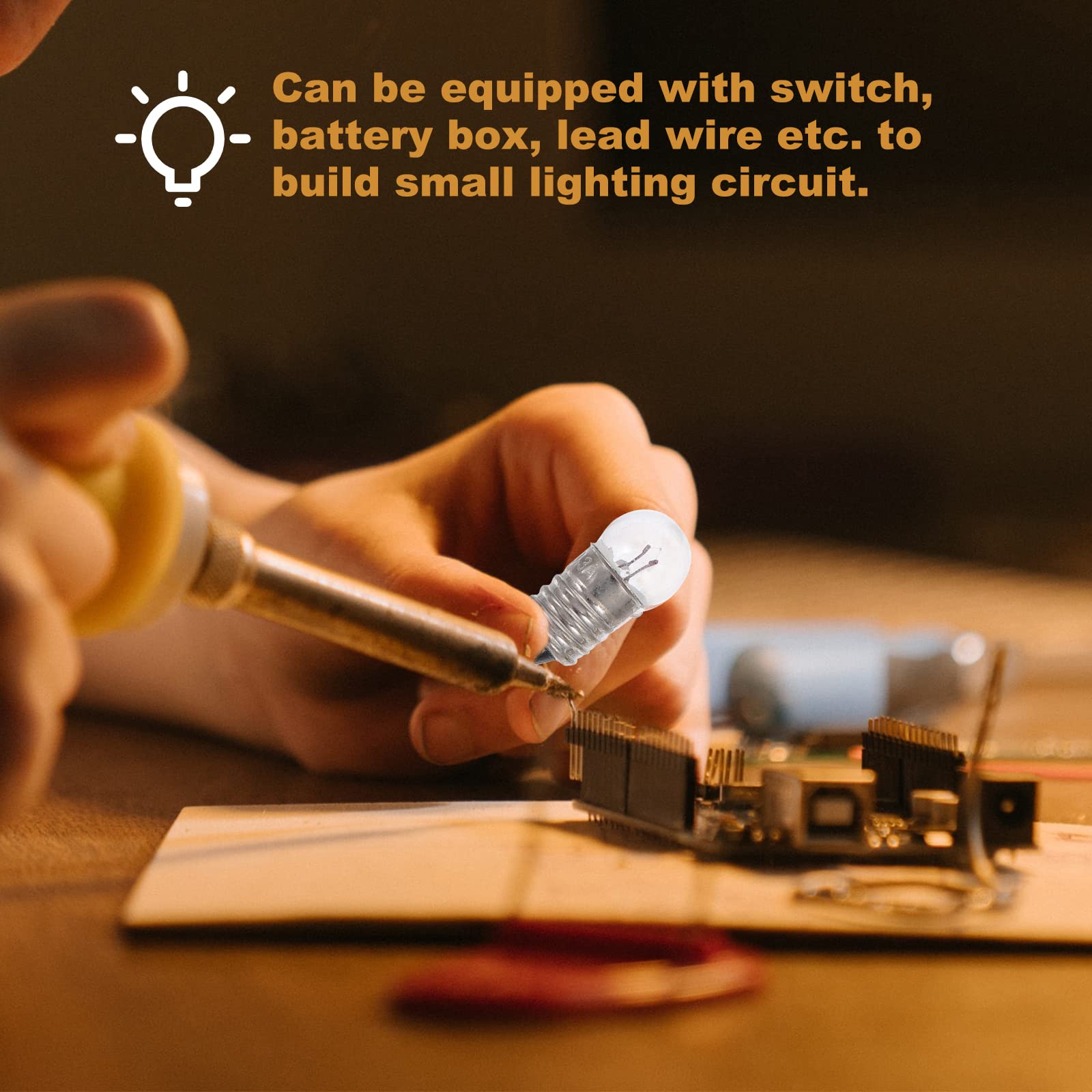 50x Mini Glühbirnen 1,5V - Für Physik Experimente & Lehre