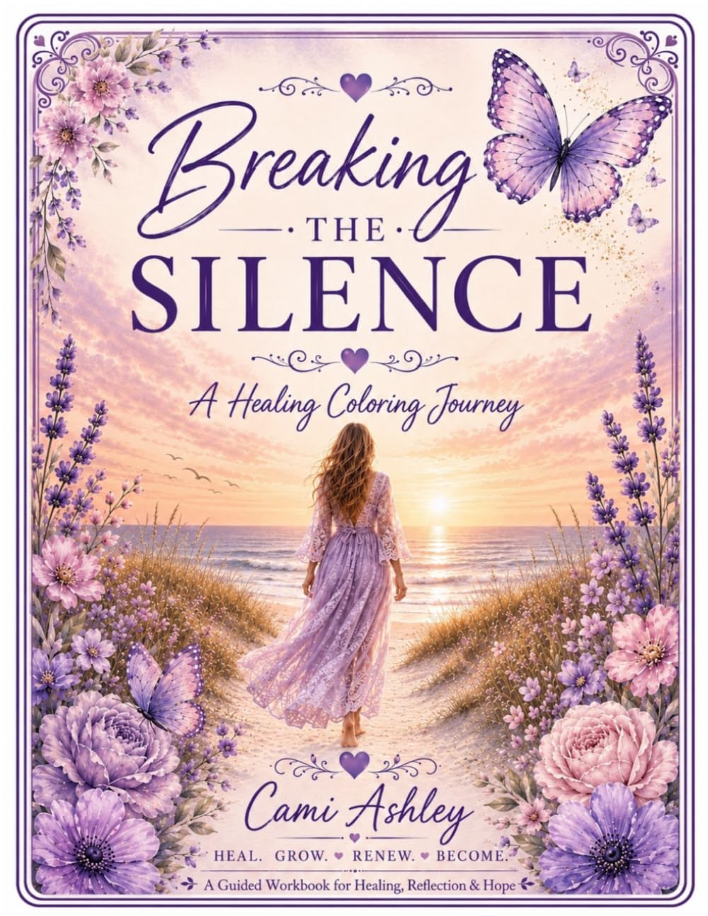 Breaking the Silence: A Healing Coloring Journey