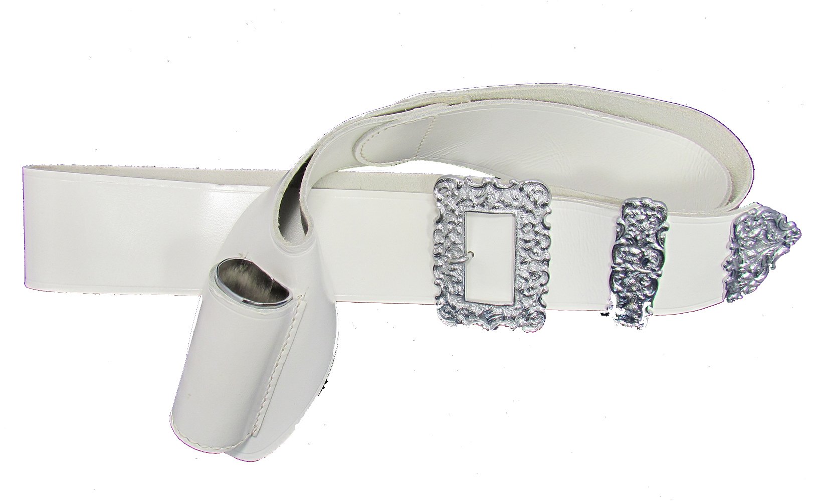 Uniform Store London Flag Carrier Belt Flag Holder White Engraved Buckle R815