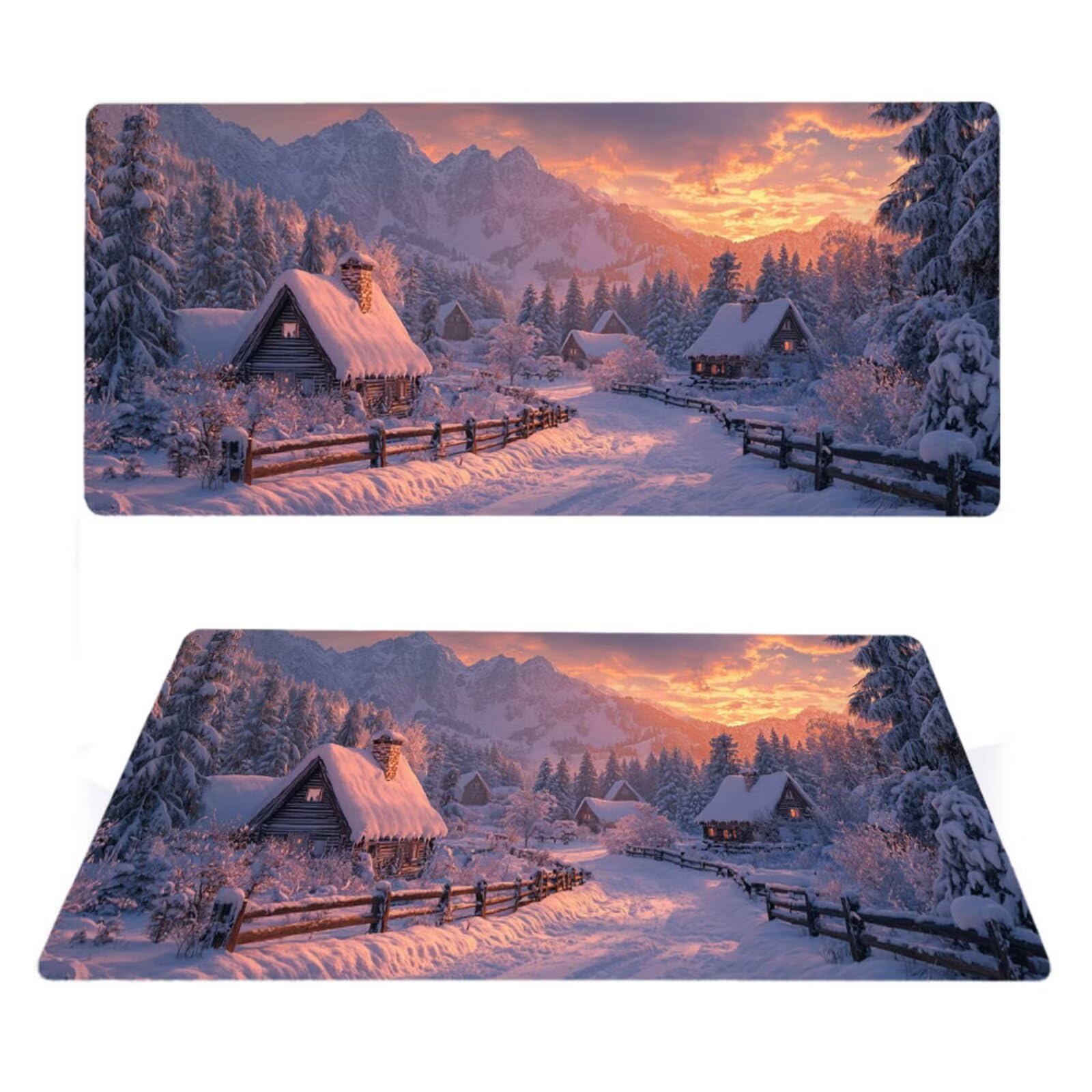 Biała podkładka pod mysz matowa, podkładka pod mysz do gier XXL 1200 x 600 x 5 mm, podkładka na biurko dla graczy, bardzo duża bezszwowa mata na stół dla graczy, antypoślizgowa podstawa, wodoodporna