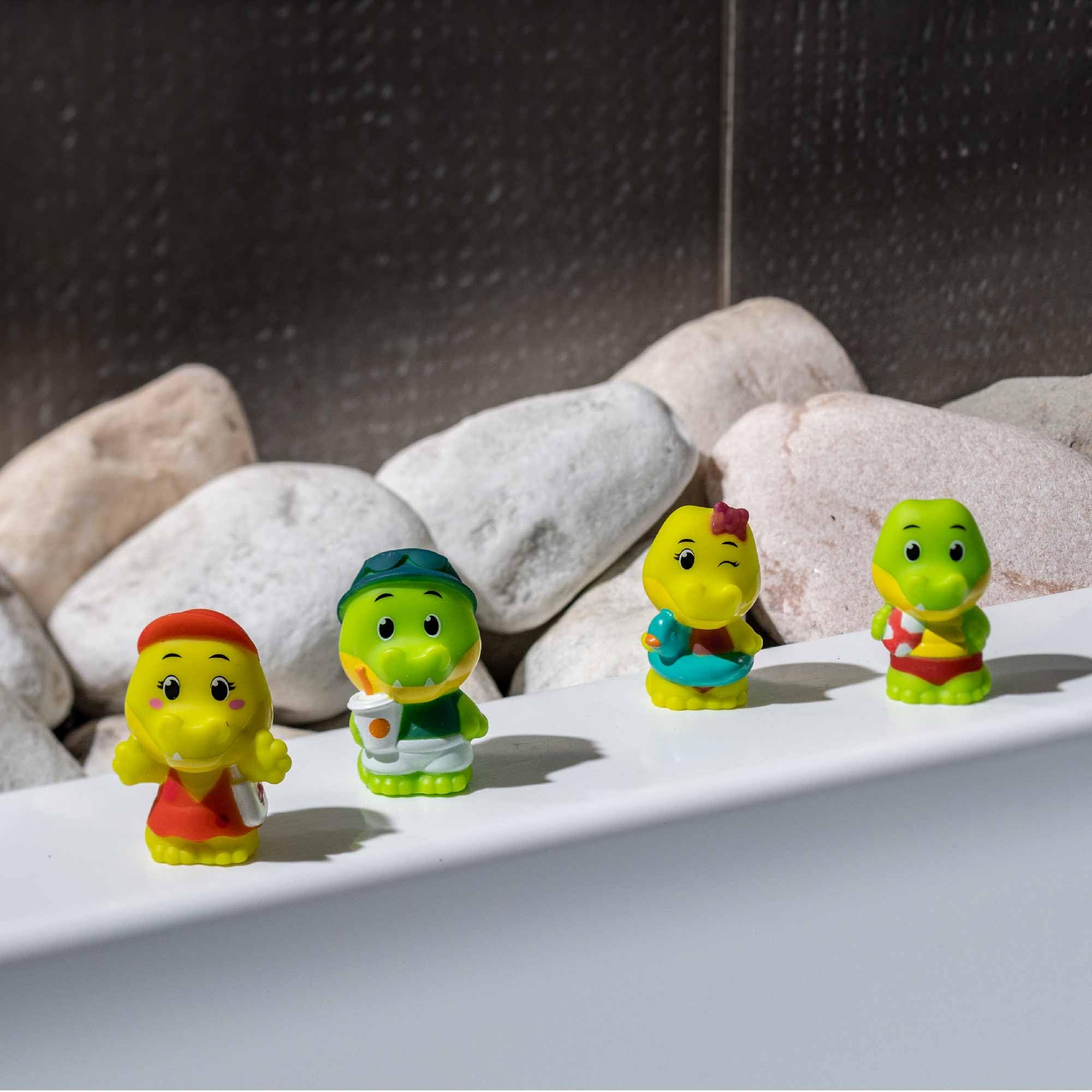 4 Personnages Famille Elephant Klorofil | Figurines dès 18 mois
