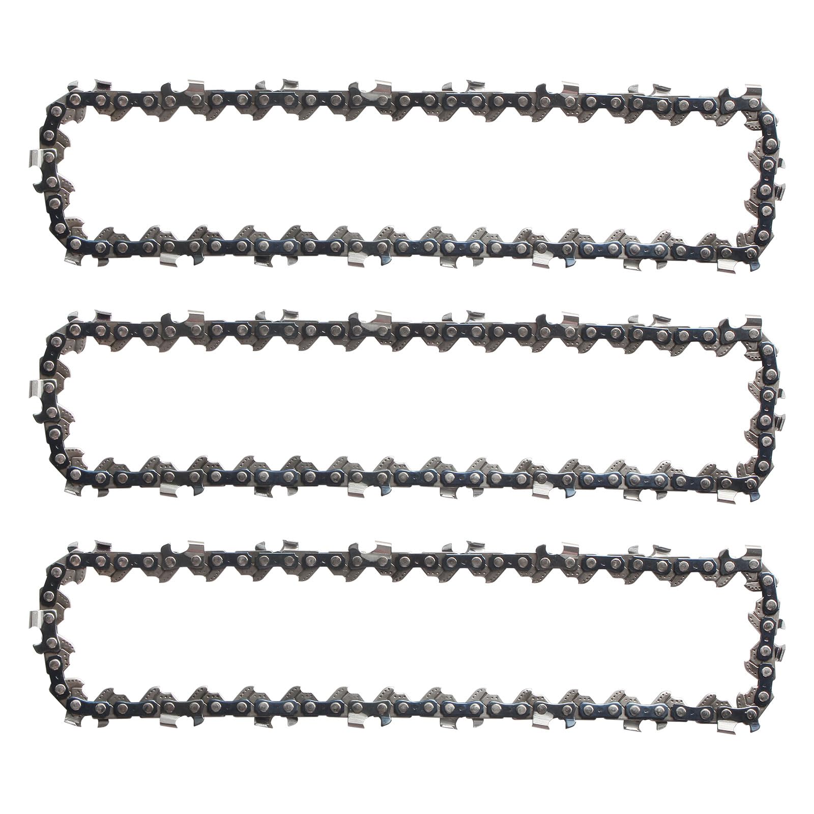 Mini cadena de motosierra de repuesto de 6 pulgadas 1/4 pulgadas LP, calibre 43 pulgadas, paso 36 eslabones de transmisión para Seesii y todas las marcas de mini motosierra para corte de ramas