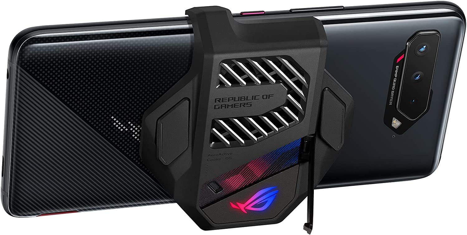 ROG Phone 3ブラック 冷却ファン付き Cooler Fan Rog Phone 3 Aeroactive Cooler Price Asus Aeroactive