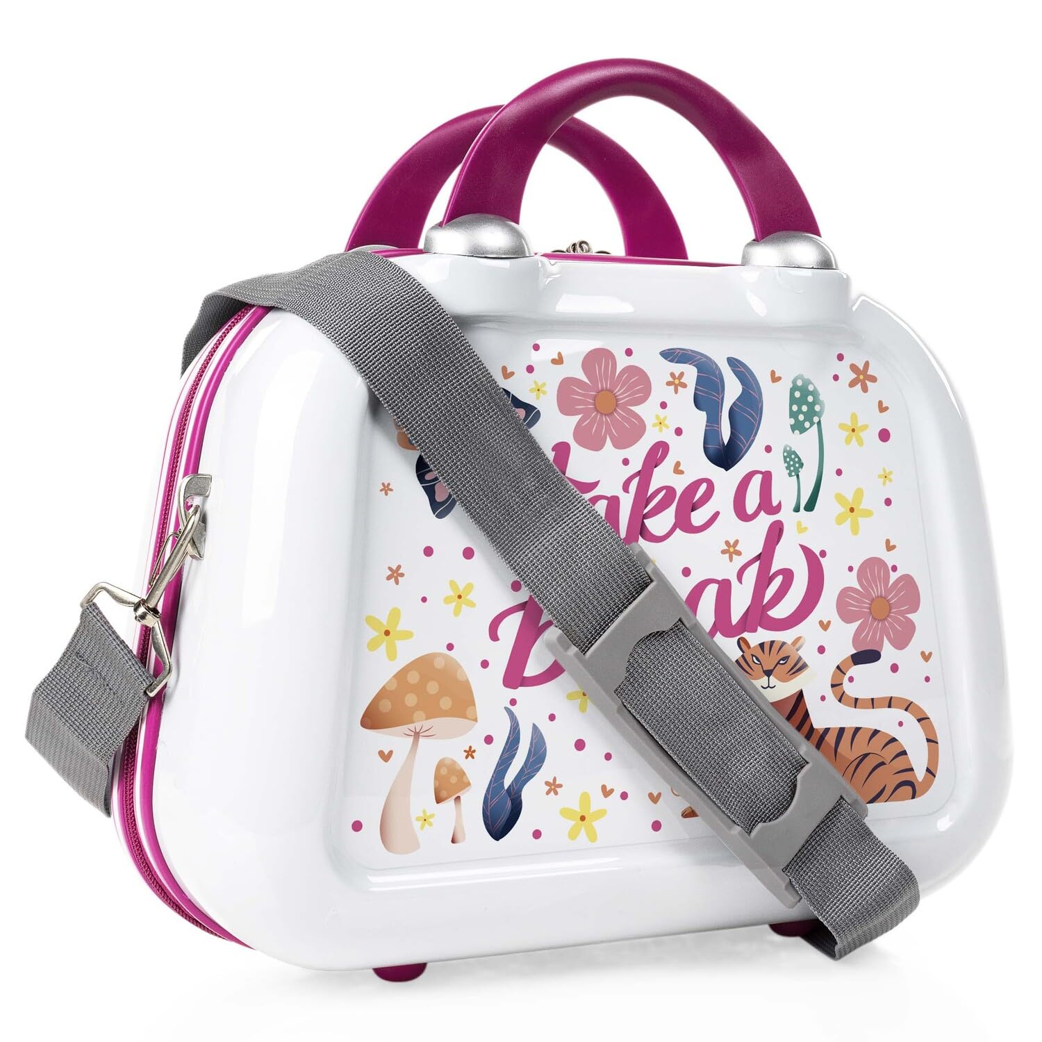 Kosmetikkoffer Hartschale Groß, Beautycase Damen, Trolley & Handgepäck Koff