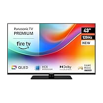 Panasonic Premium TV-43W85BEZ, Serie W85B, 43 Pollici, Smart TV QLED 4K Ultra HD, 2025, 120Hz, Fire TV, Dolby Vision e Atmos, Modalità Game Extreme, Controllo Vocale Alexa, AirPlay, Bluetooth, Nero