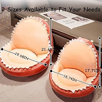 Amazon.com: Shark Comfy Kawaii Plush Cushions Funny Dinosaur